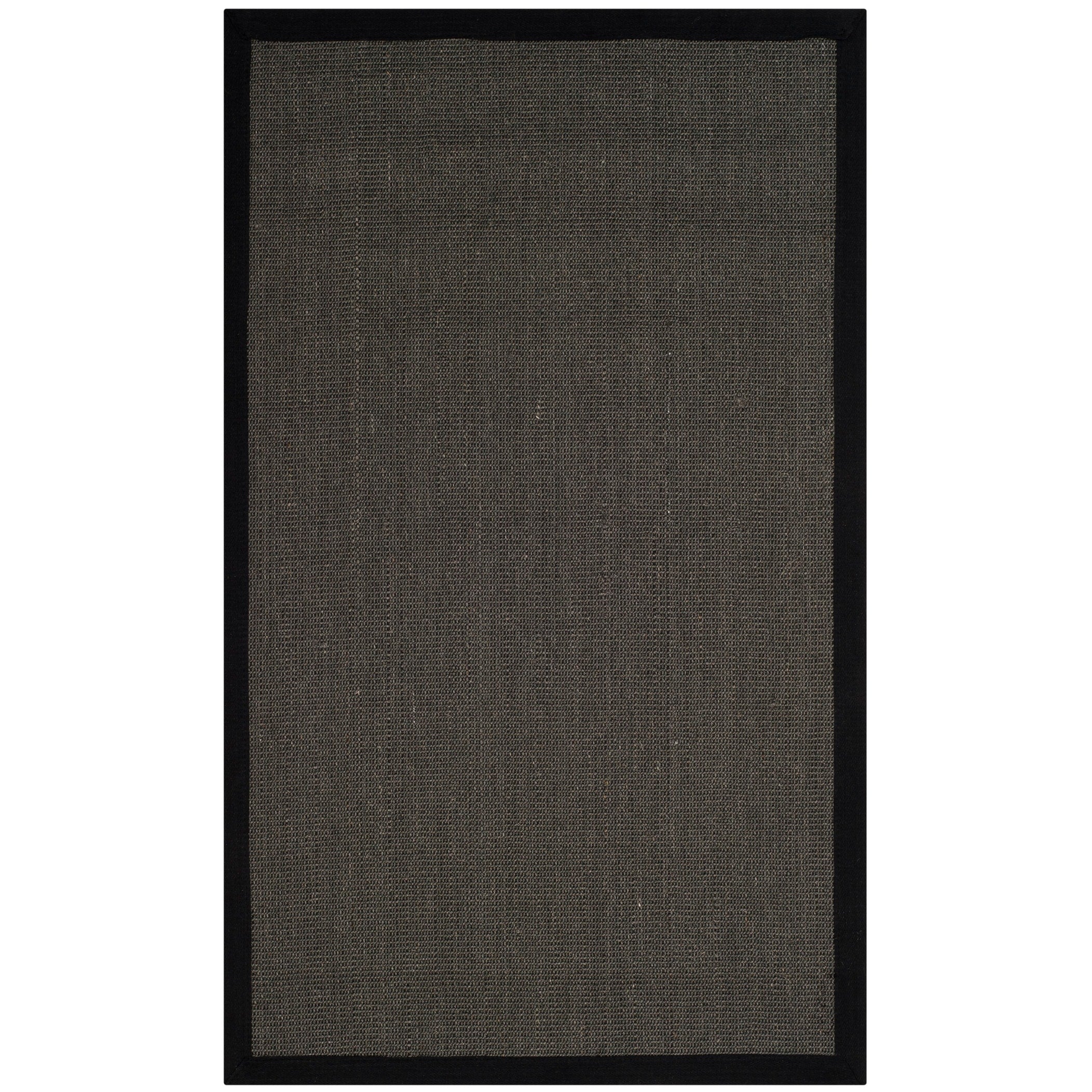 Tapis en sisal à bordure décontractée en fibre naturelle SAFAVIEH Alleen