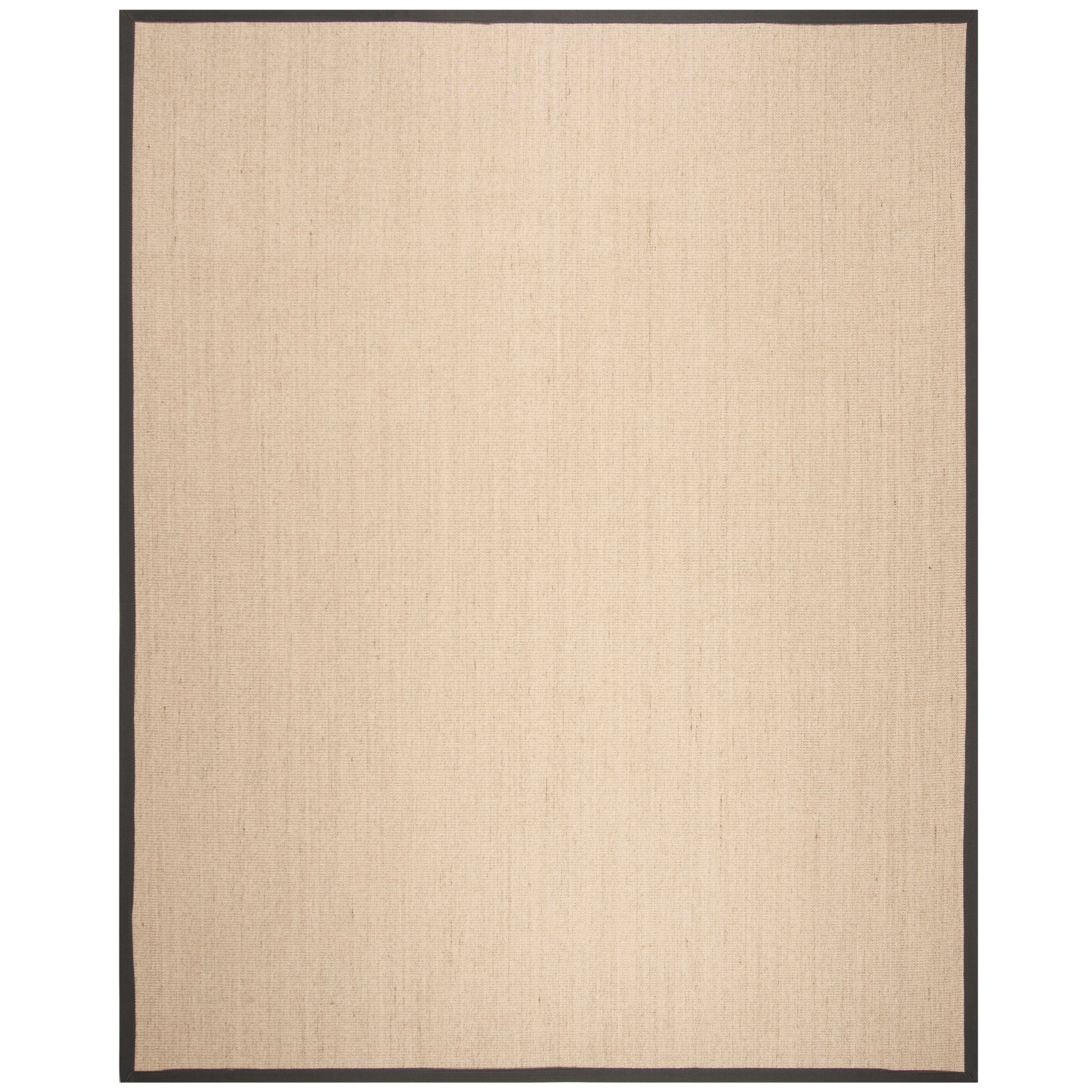 Tapis en sisal à bordure décontractée en fibre naturelle SAFAVIEH Alleen