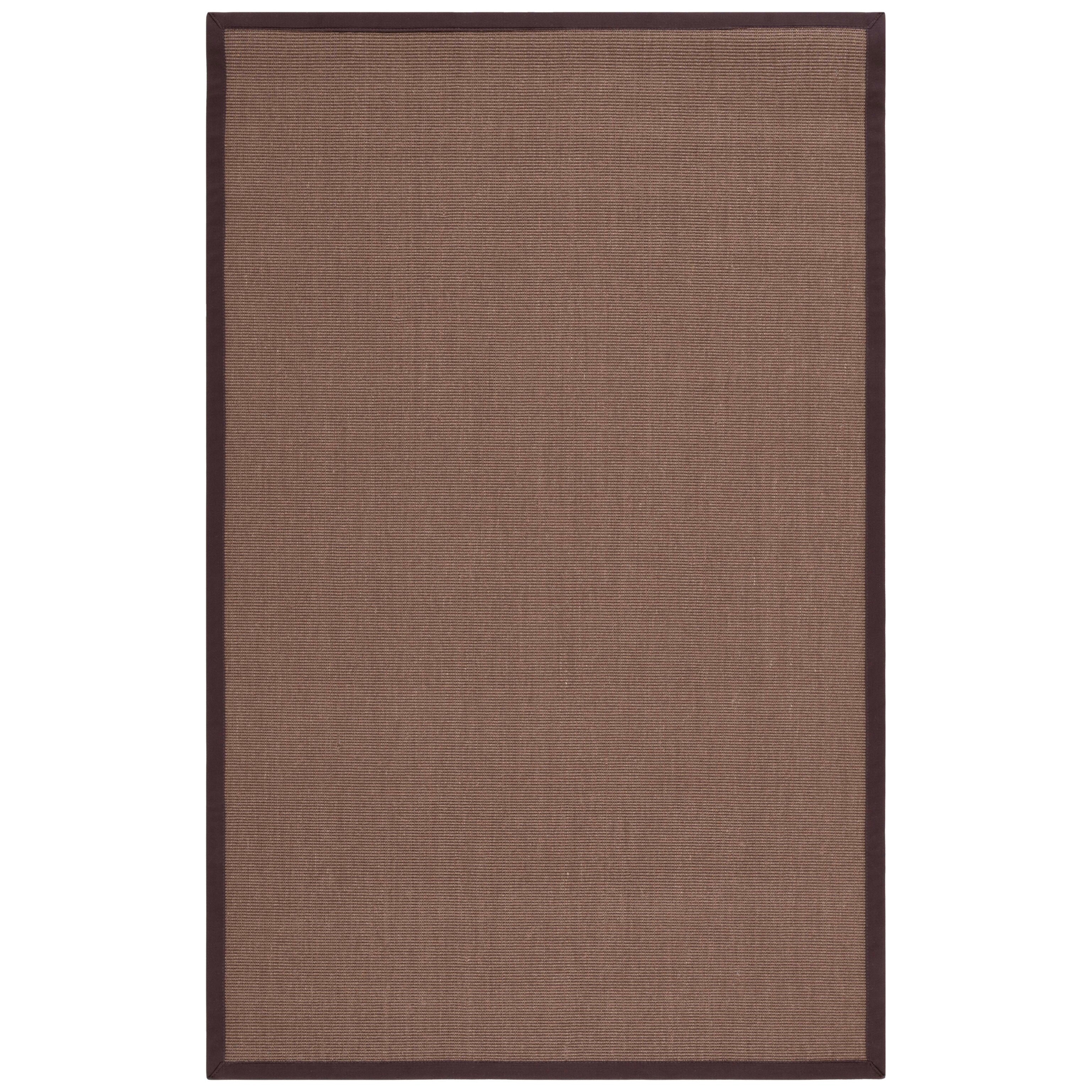 Tapis en sisal à bordure décontractée en fibre naturelle SAFAVIEH Alleen