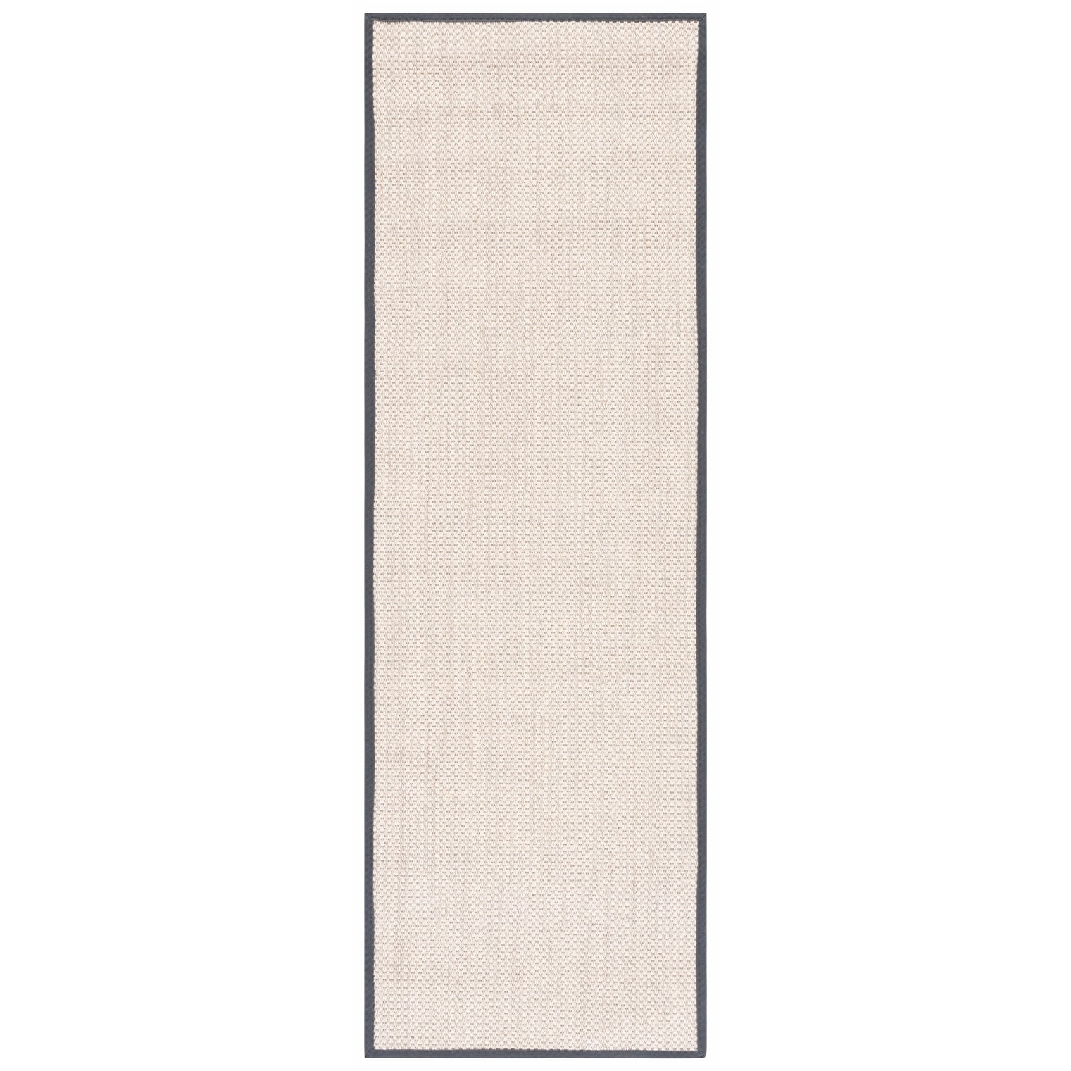 Tapis en sisal à bordure décontractée Lorine en fibre naturelle SAFAVIEH