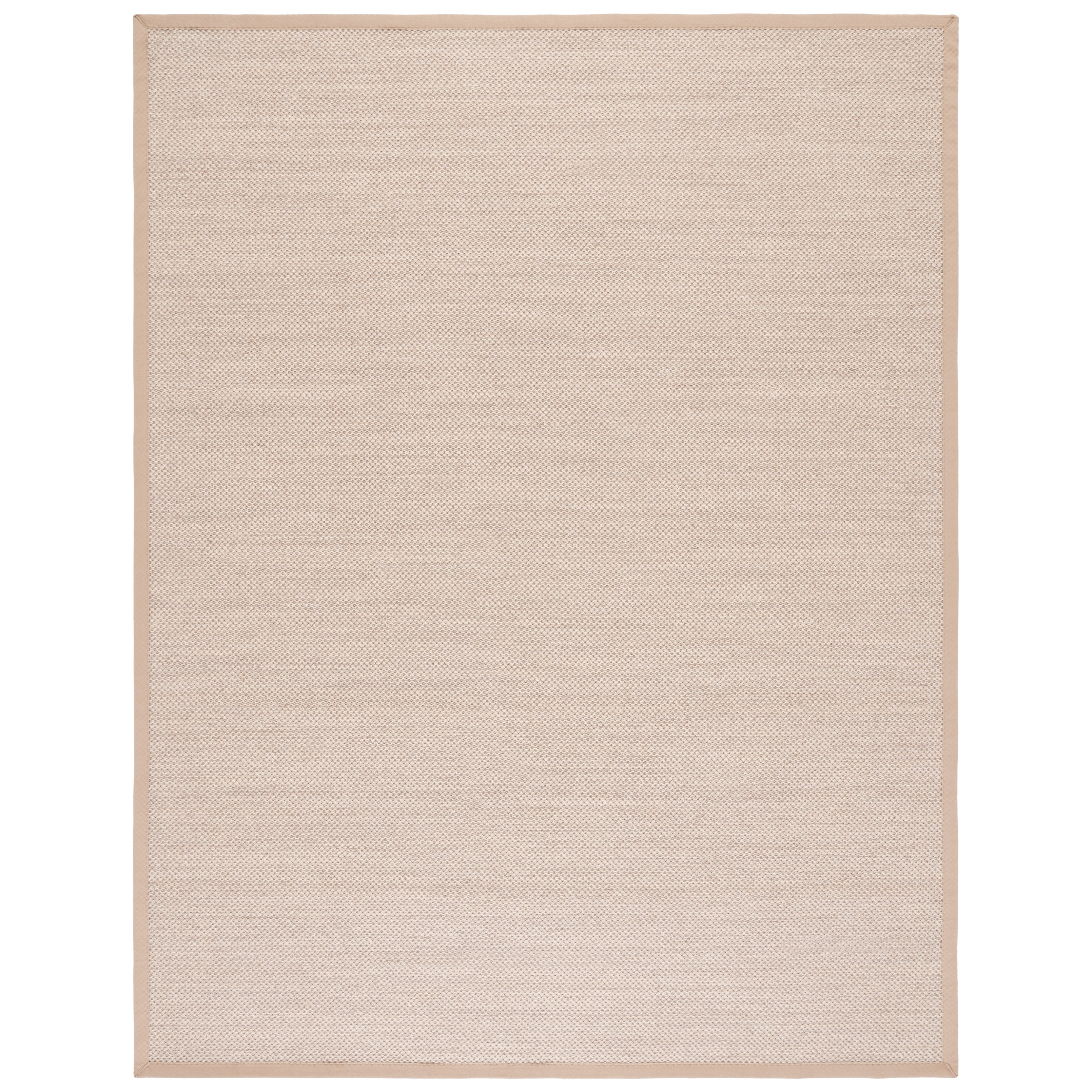 Tapis en sisal à bordure décontractée Lorine en fibre naturelle SAFAVIEH