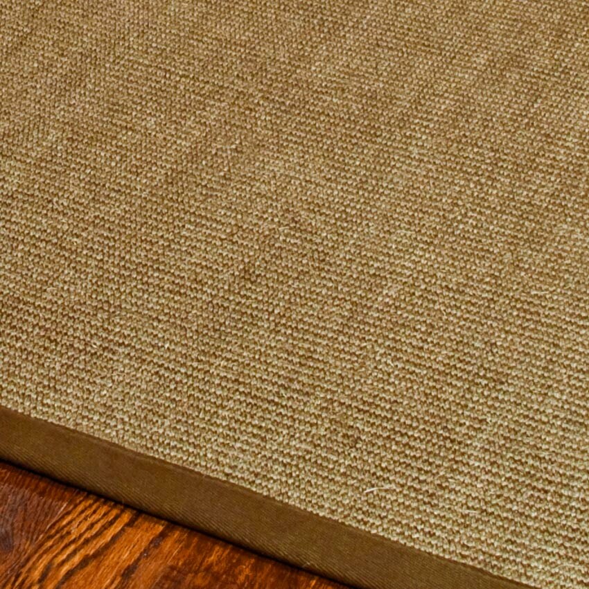 Tapis en sisal à bordure Madelyn en fibre naturelle SAFAVIEH