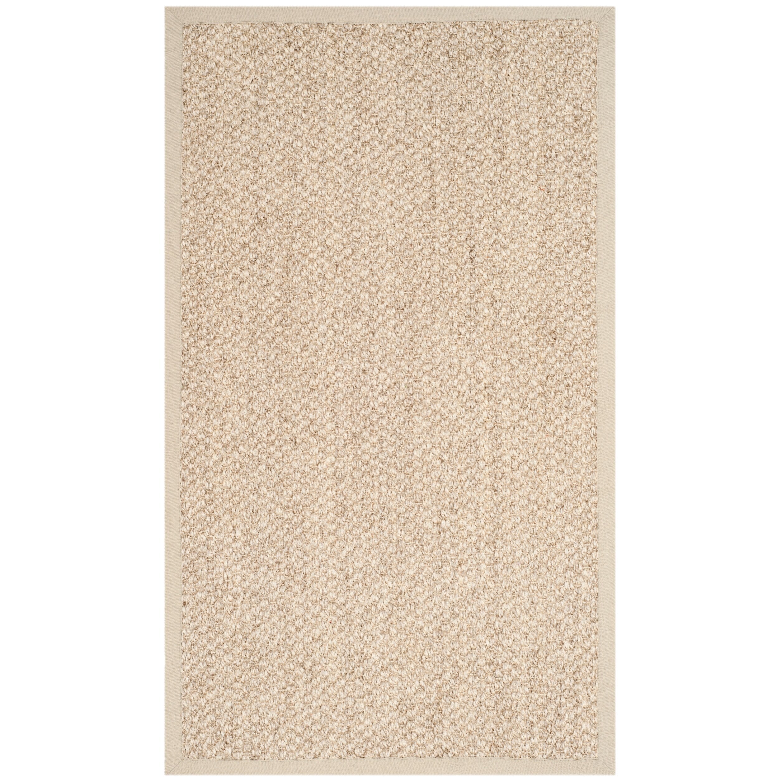 Tapis en sisal Mira Giesela en fibre naturelle SAFAVIEH