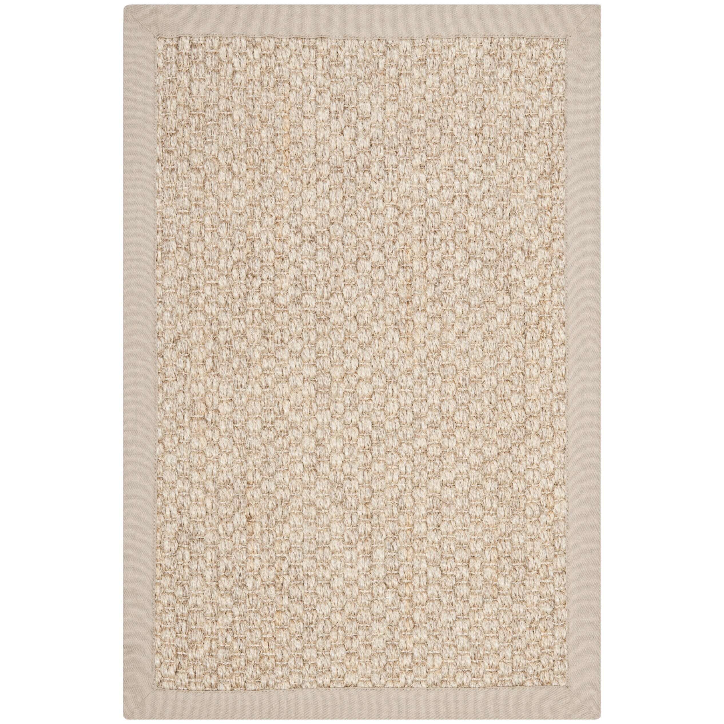 Tapis en sisal Mira Giesela en fibre naturelle SAFAVIEH