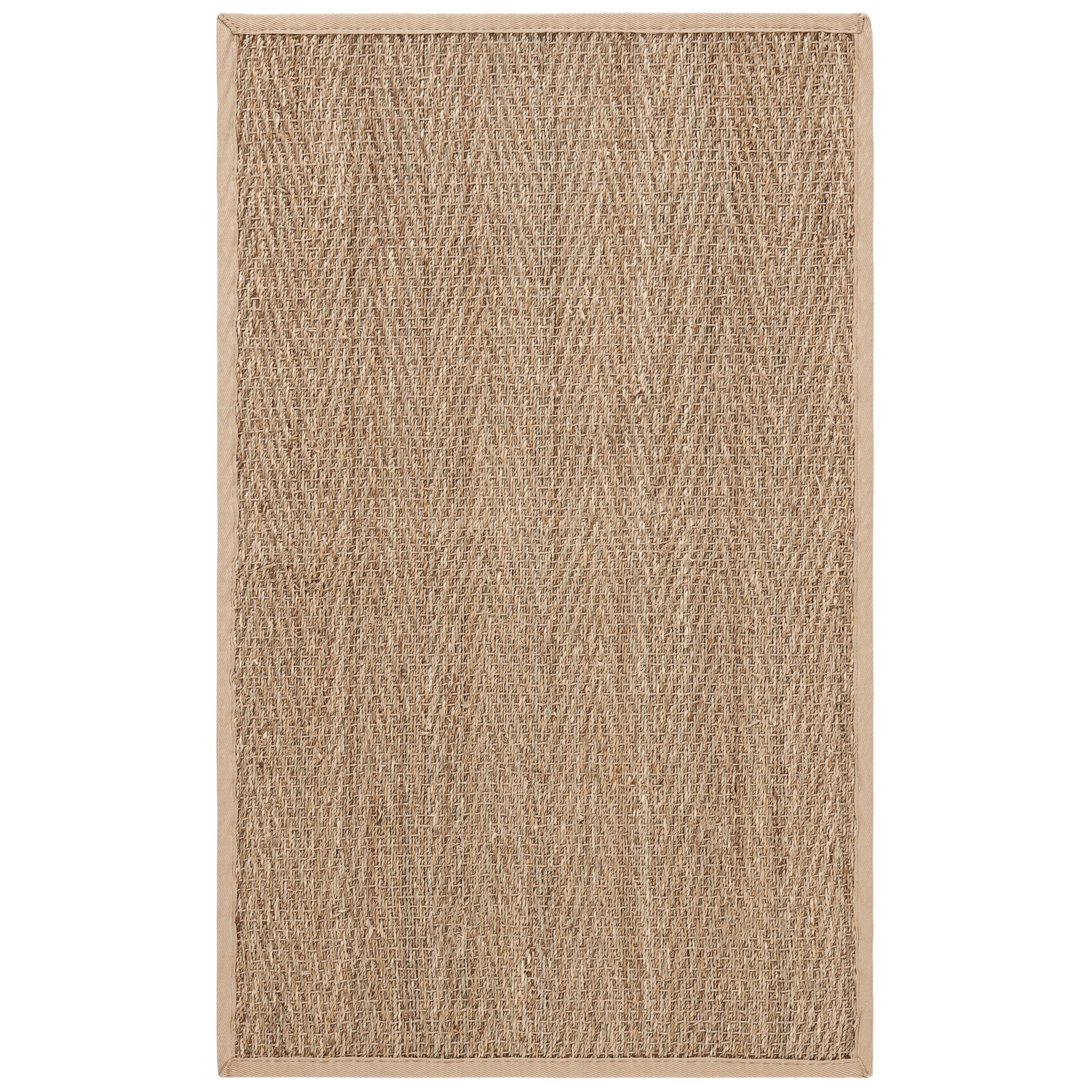 Tapis en jonc de mer à chevrons et à motif Trilby en fibres naturelles SAFAVIEH