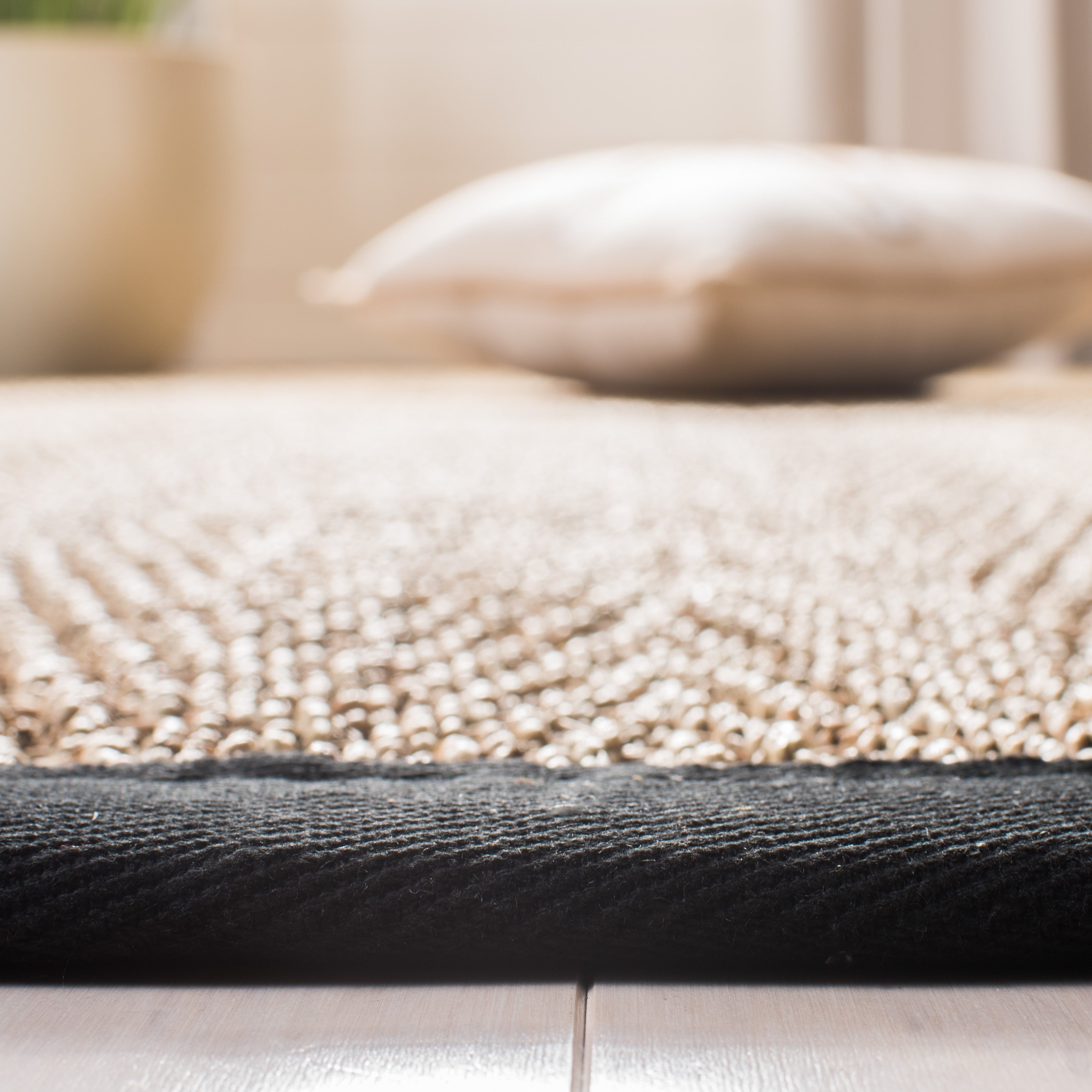 Tapis en jonc de mer à chevrons et à motif Trilby en fibres naturelles SAFAVIEH