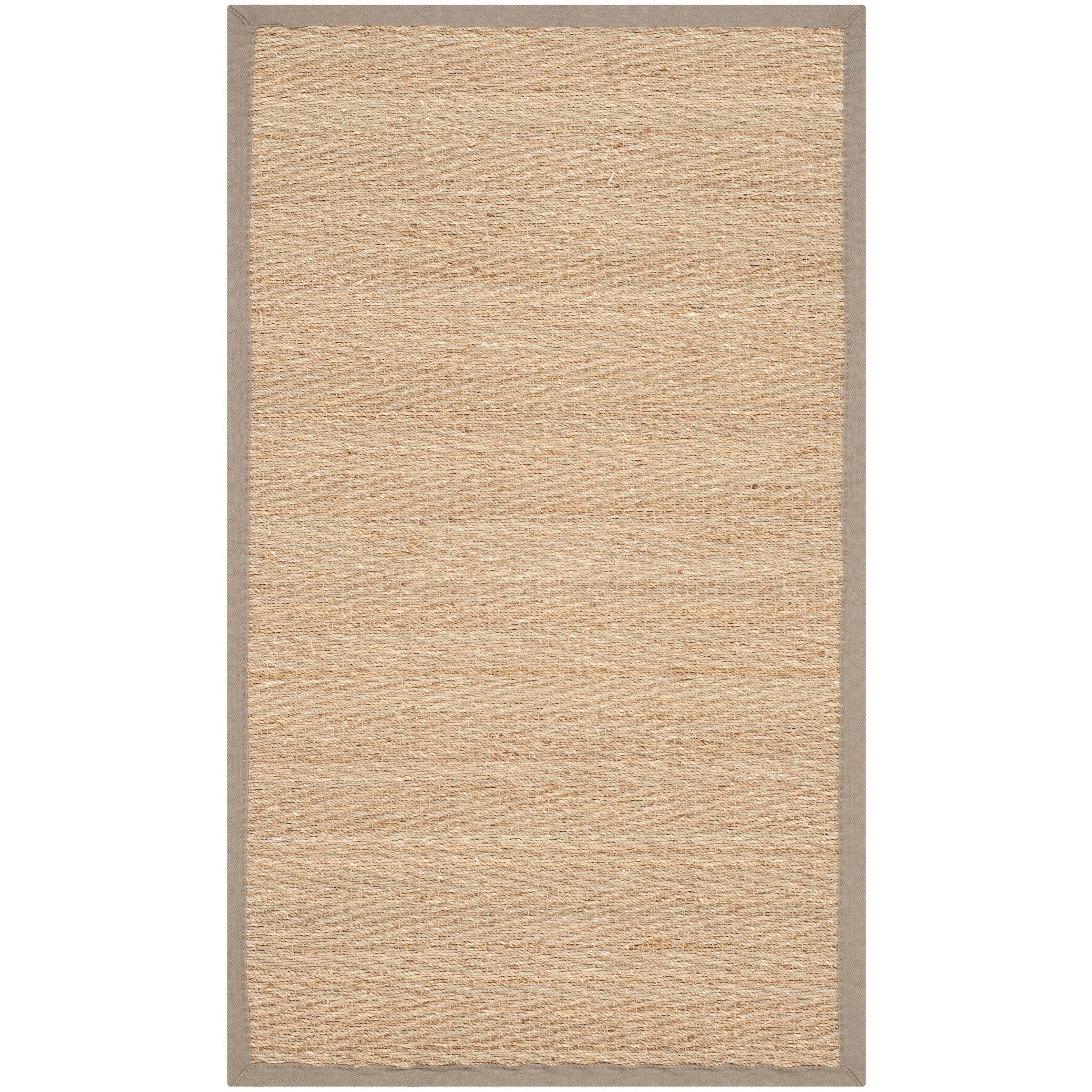 Tapis en jonc de mer à chevrons et à motif Trilby en fibres naturelles SAFAVIEH
