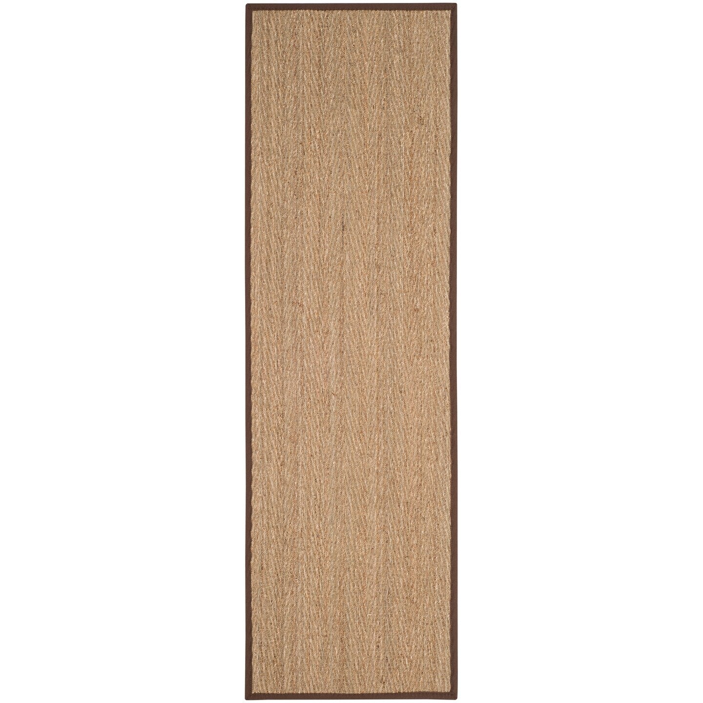 Tapis en jonc de mer à chevrons et à motif Trilby en fibres naturelles SAFAVIEH