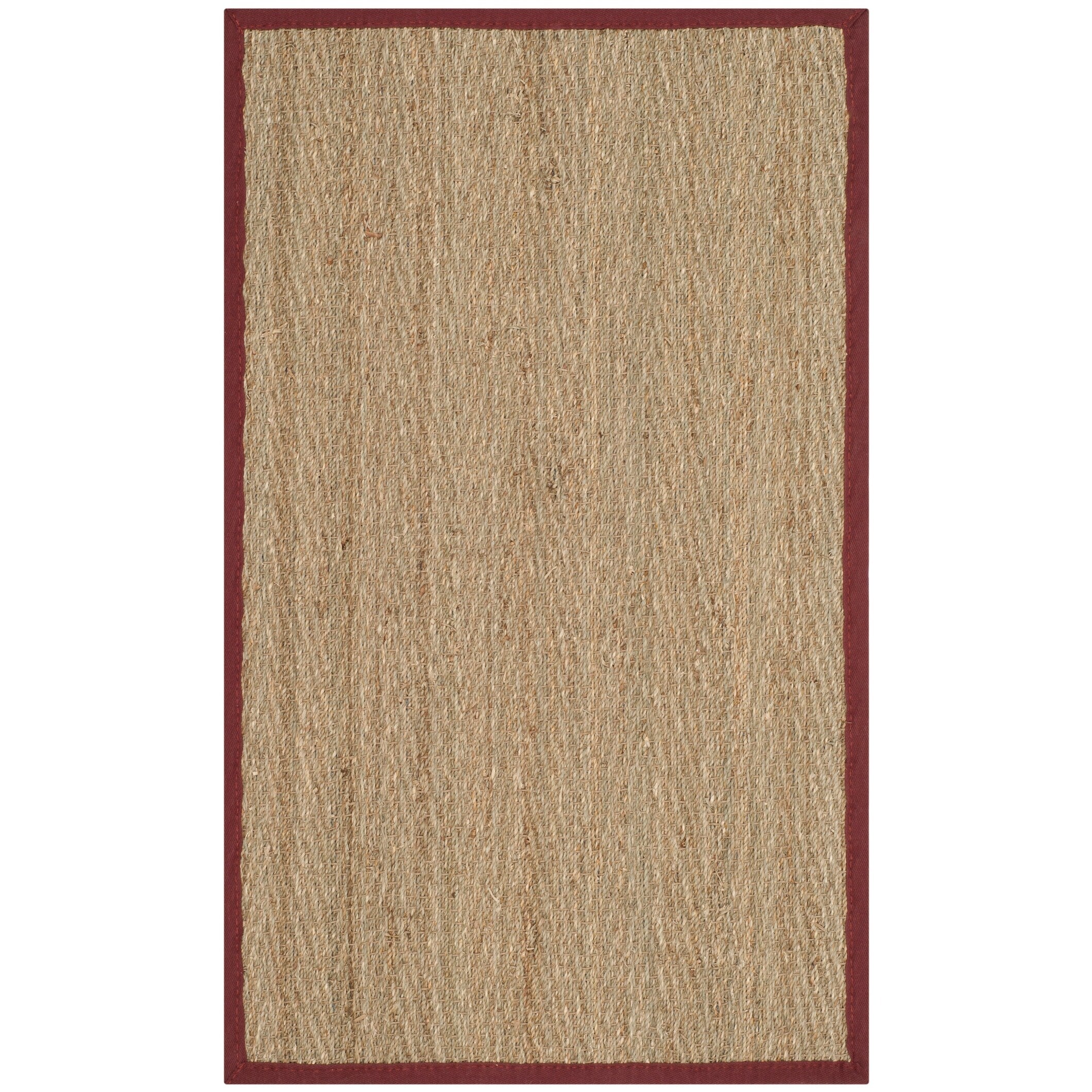 Tapis en jonc de mer à chevrons et à motif Trilby en fibres naturelles SAFAVIEH
