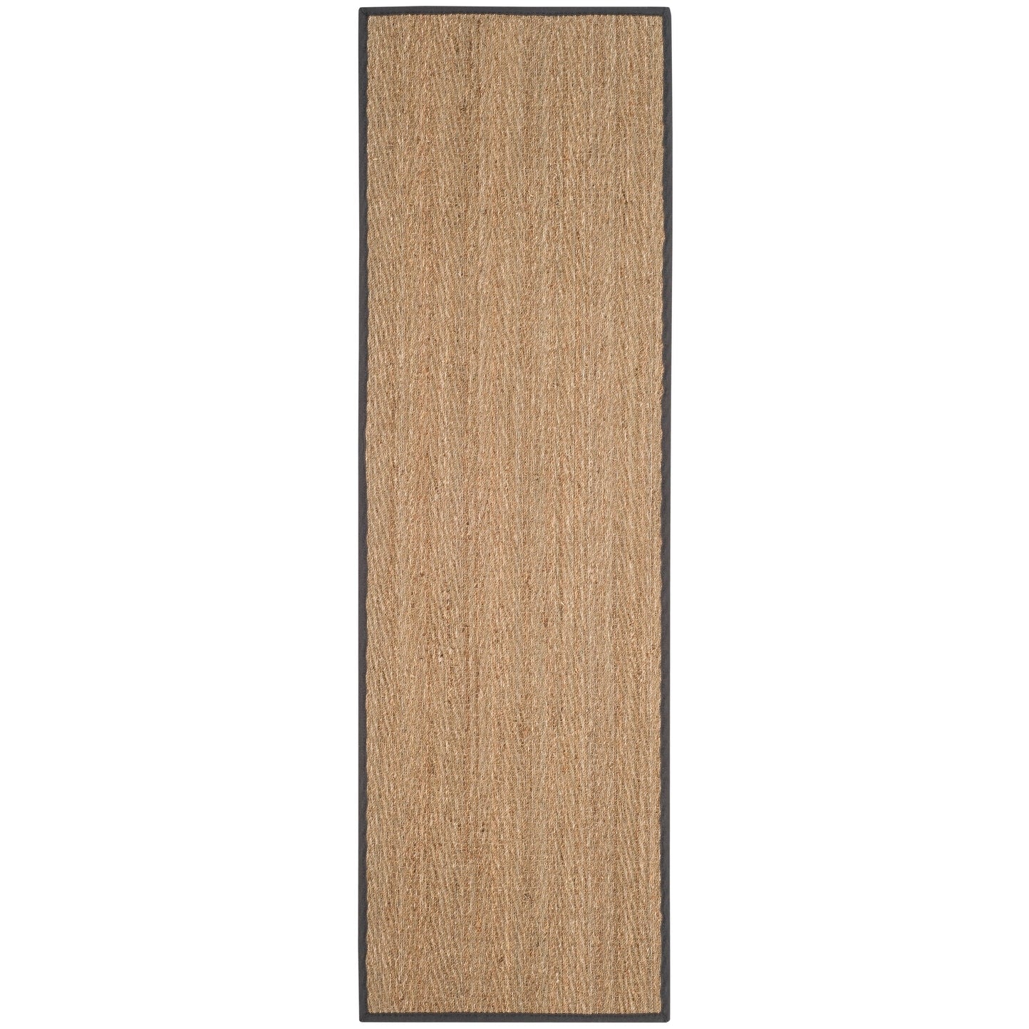 Tapis en jonc de mer à chevrons et à motif Trilby en fibres naturelles SAFAVIEH