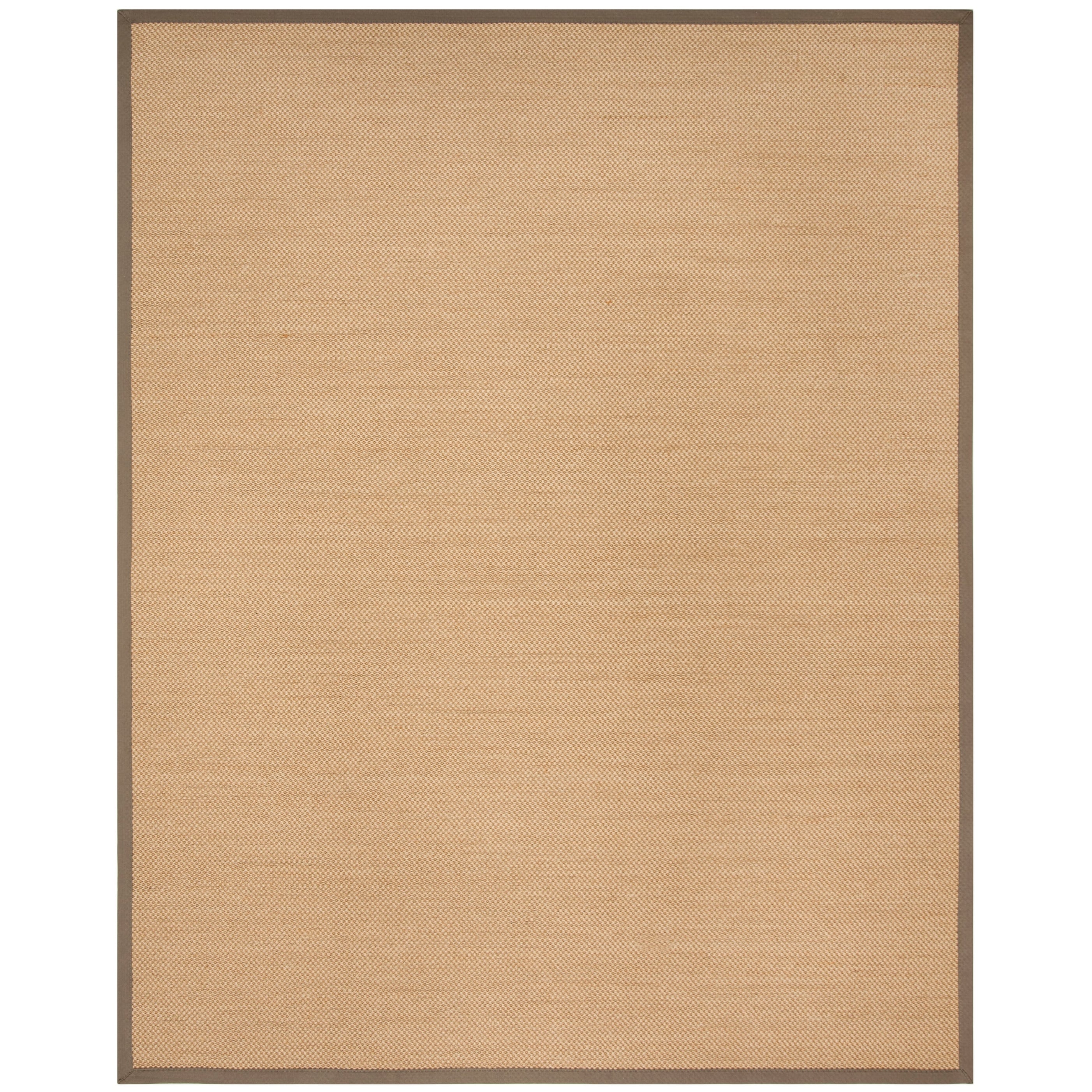 Tapis en sisal à bordure décontractée Venus en fibre naturelle SAFAVIEH