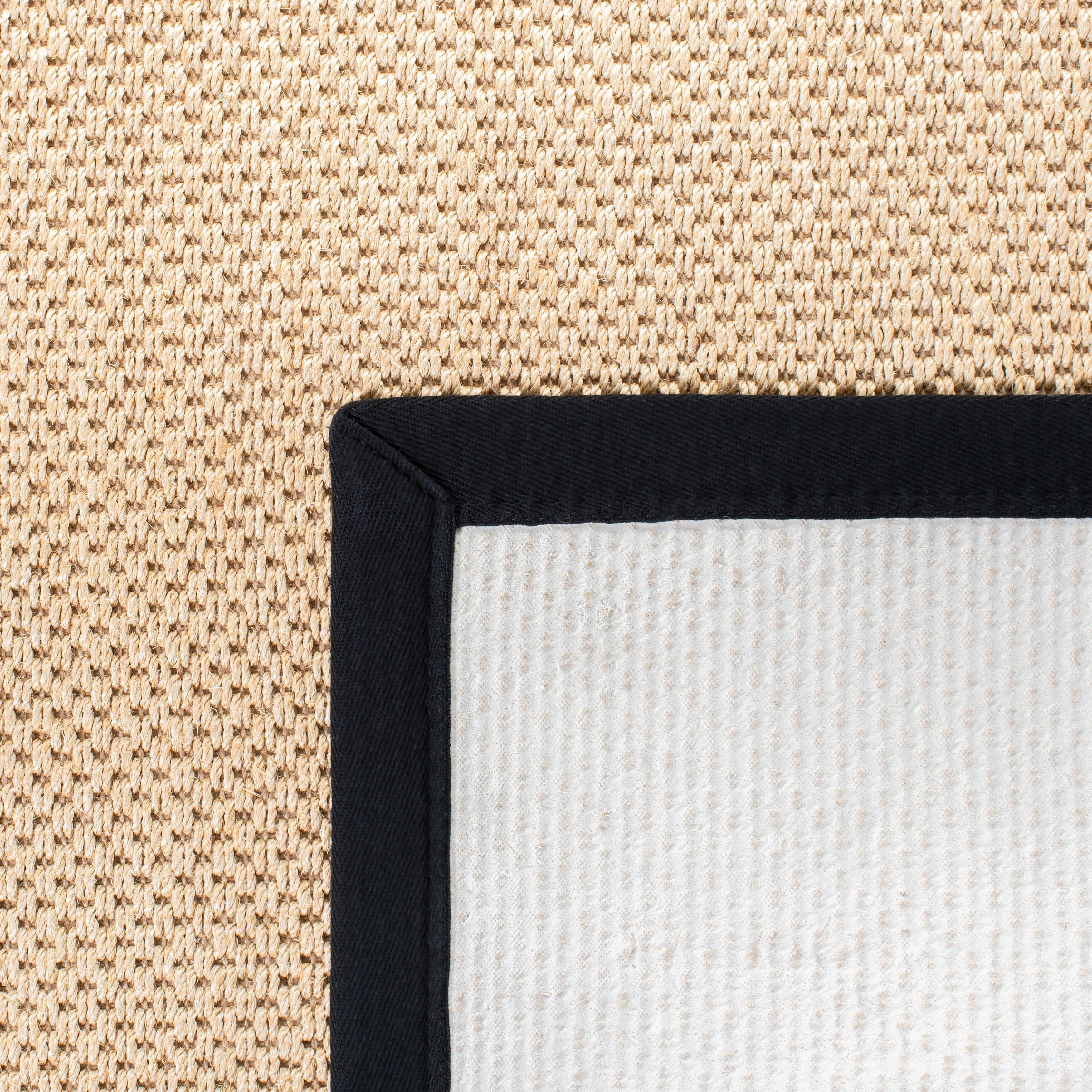 Tapis en sisal à bordure décontractée Venus en fibre naturelle SAFAVIEH