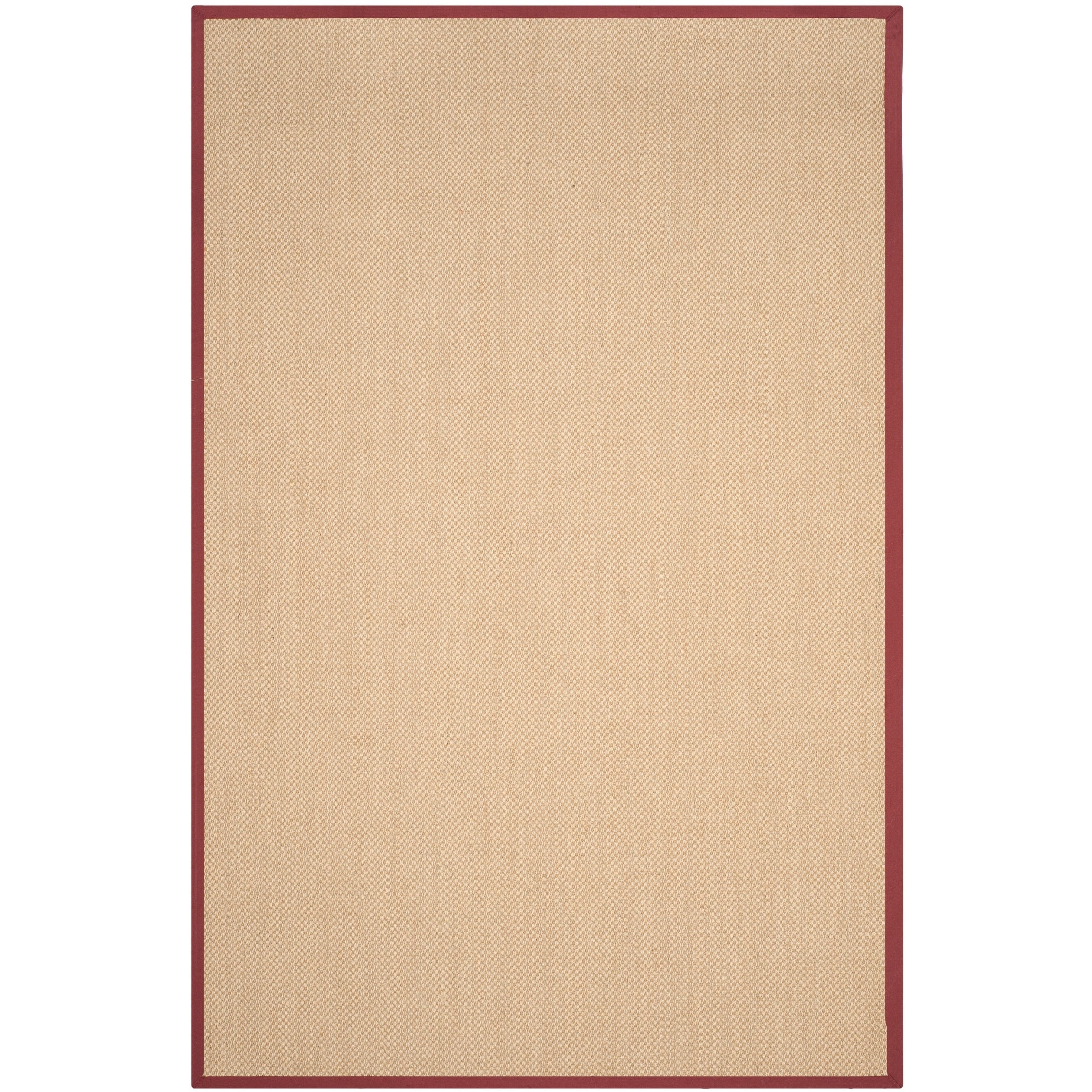 Tapis en sisal à bordure décontractée Venus en fibre naturelle SAFAVIEH