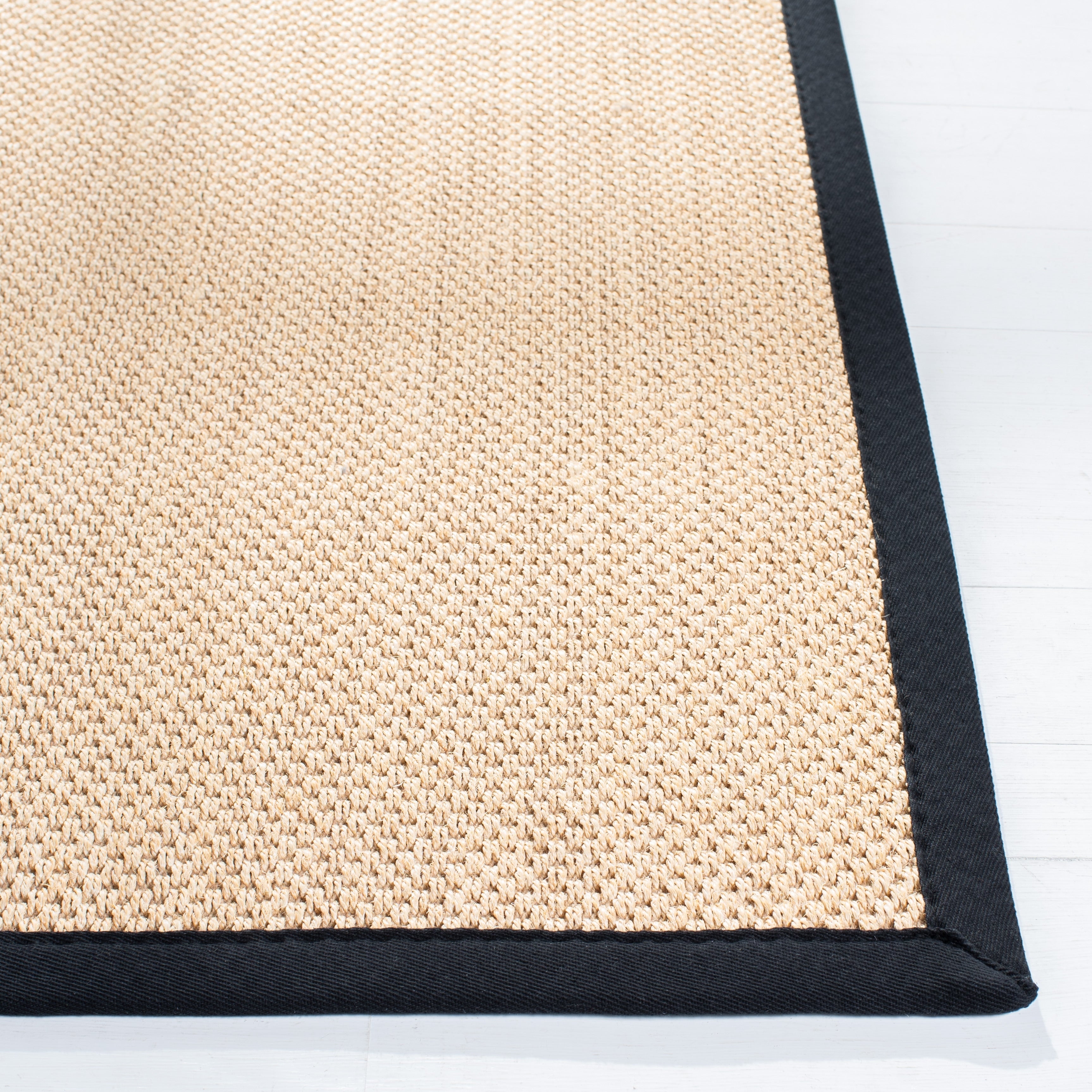 Tapis en sisal à bordure décontractée Venus en fibre naturelle SAFAVIEH