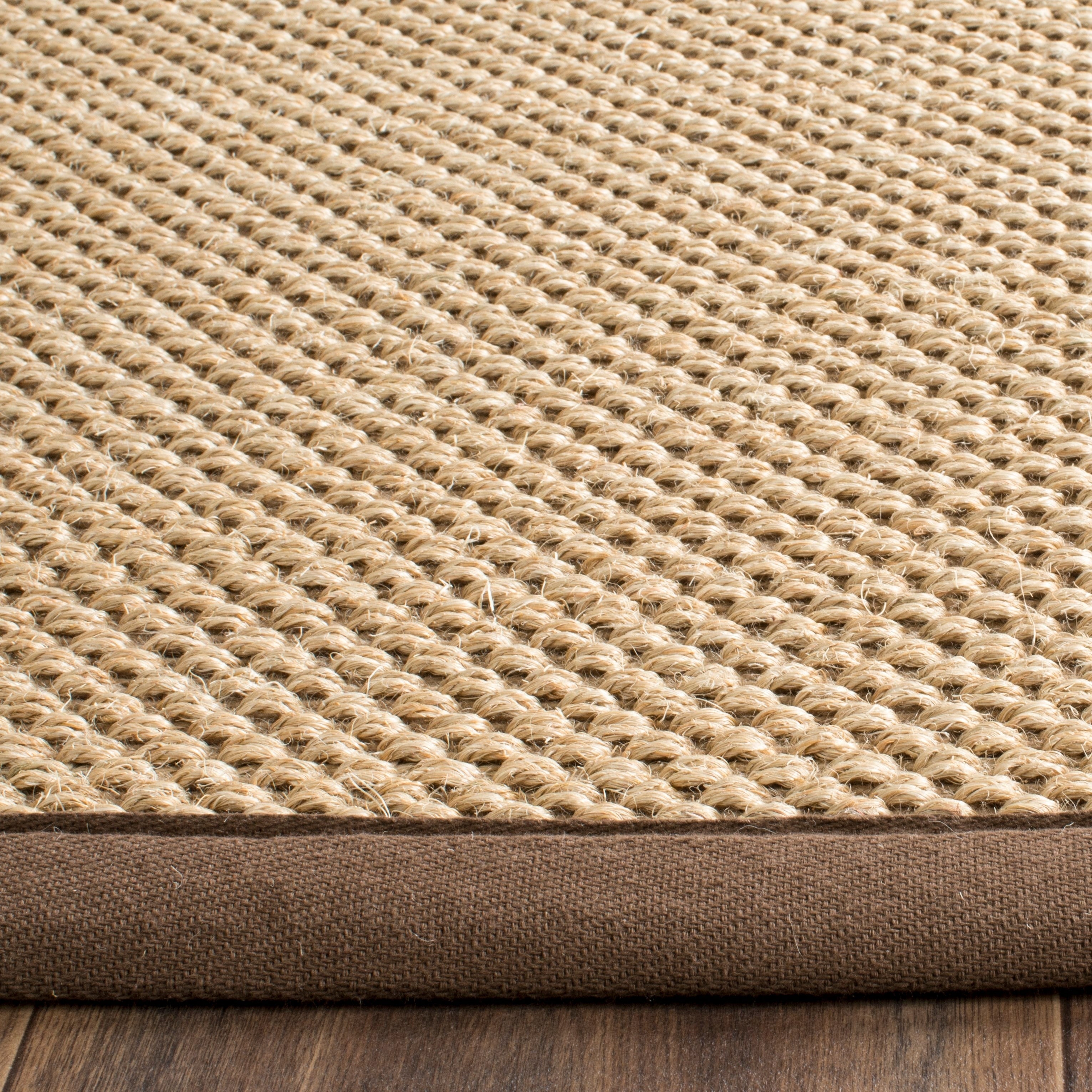 Tapis en sisal à bordure décontractée Venus en fibre naturelle SAFAVIEH
