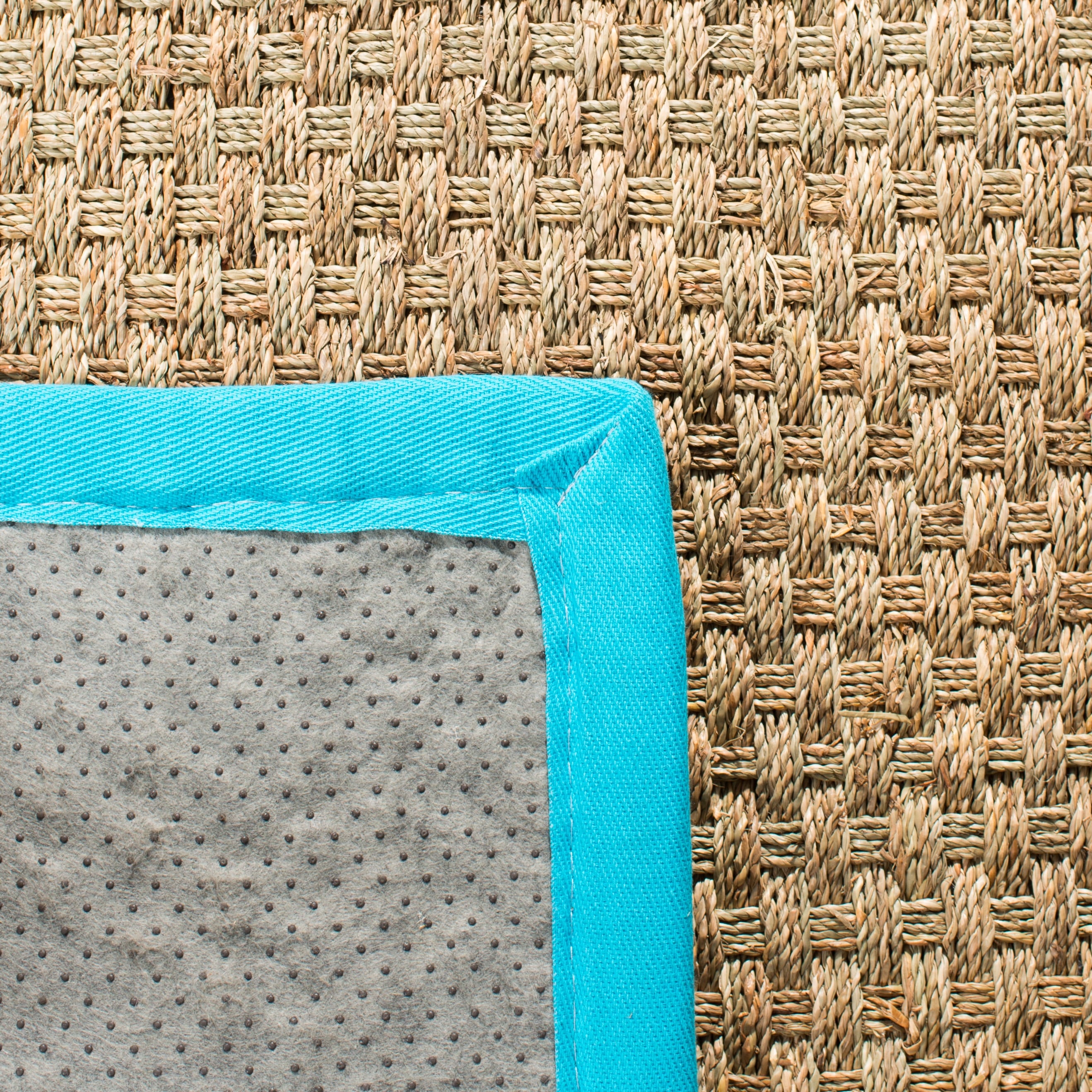 Tapis en jonc de mer tissé en fibre naturelle Zymryd SAFAVIEH