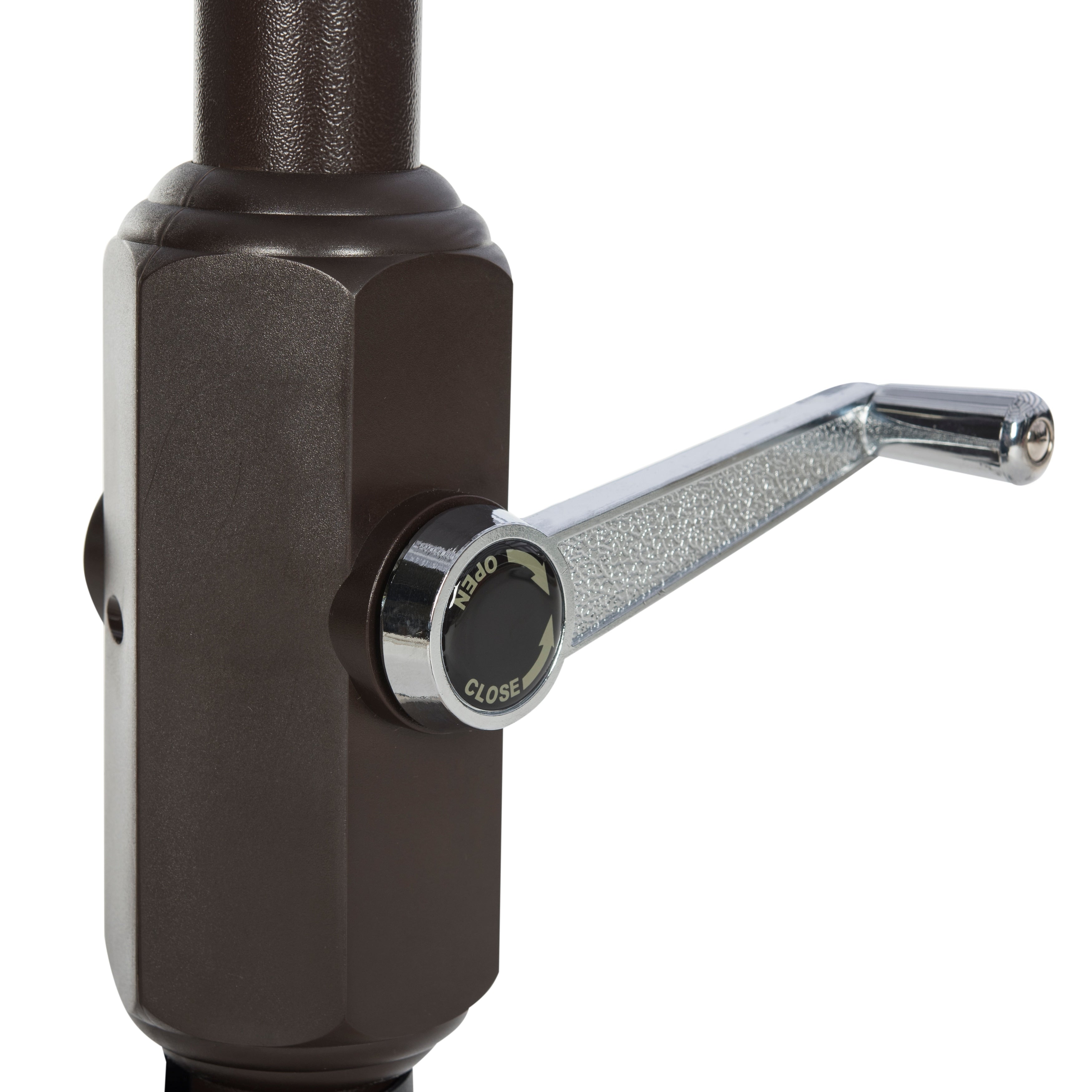 Parapluie rond à manivelle SAFAVIEH Outdoor Jaylee 11 pieds