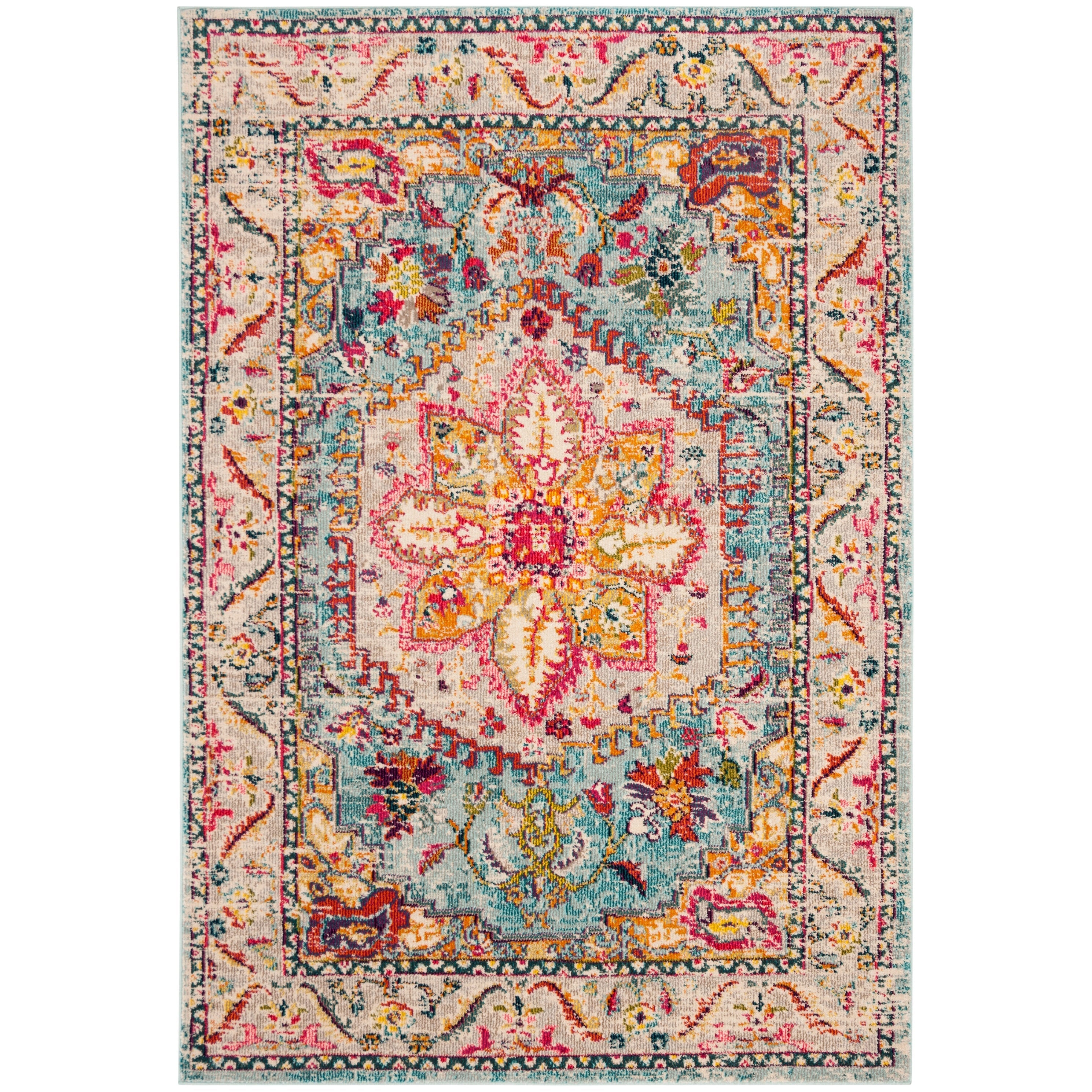 SAFAVIEH Tapis oriental vintage Phoenix Sameh