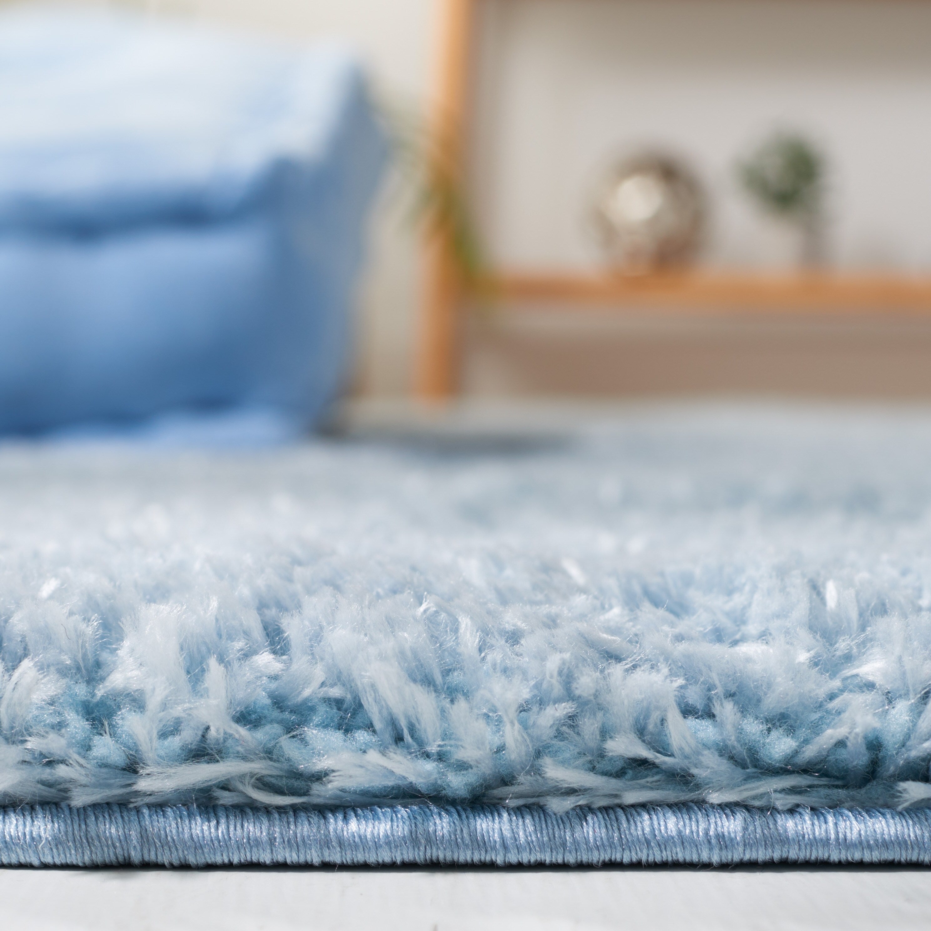 Tapis SAFAVIEH Tahoe Shag Indiana solide de 1,2 pouce d'épaisseur