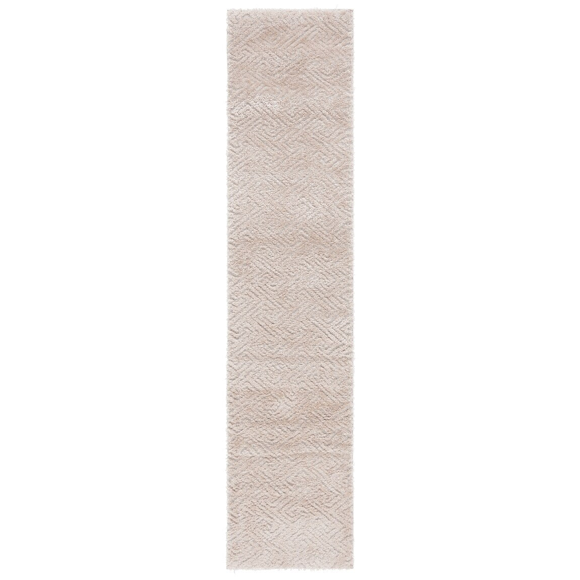 Tapis géométrique SAFAVIEH Tahoe Shag Lisjana de 1,2 pouce d'épaisseur