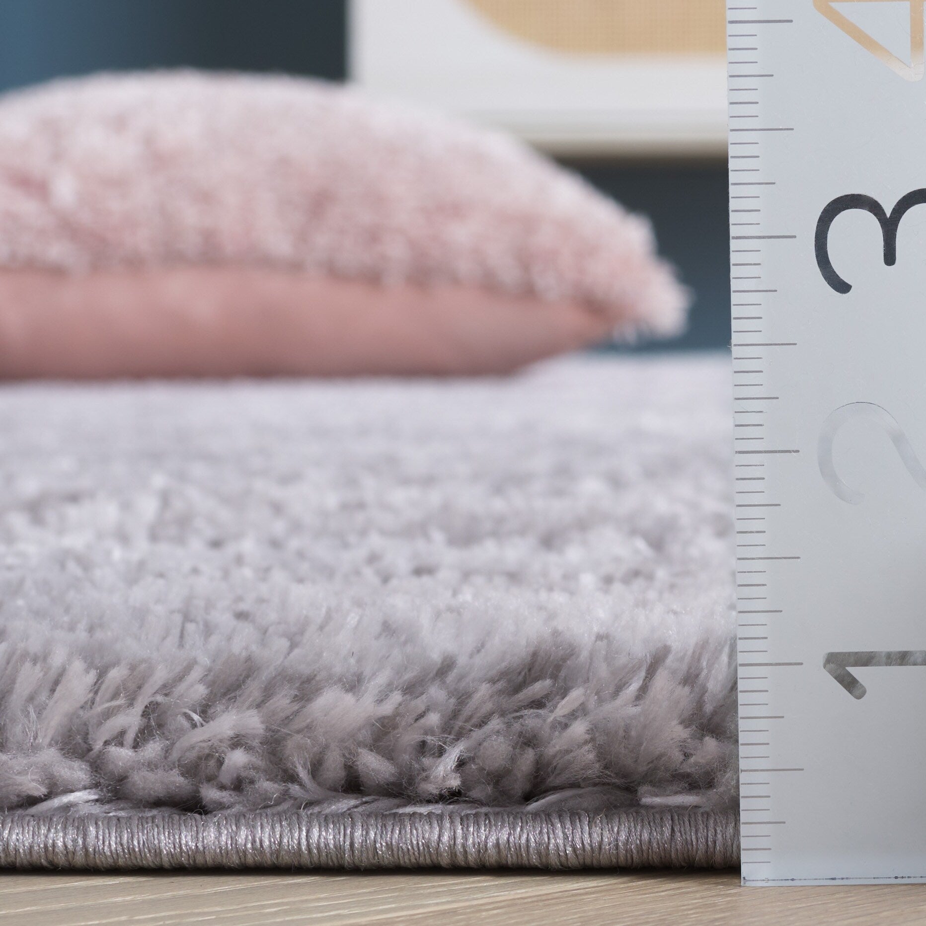 Tapis abstrait SAFAVIEH Tahoe Shag Mahala de 1,2 pouce d'épaisseur