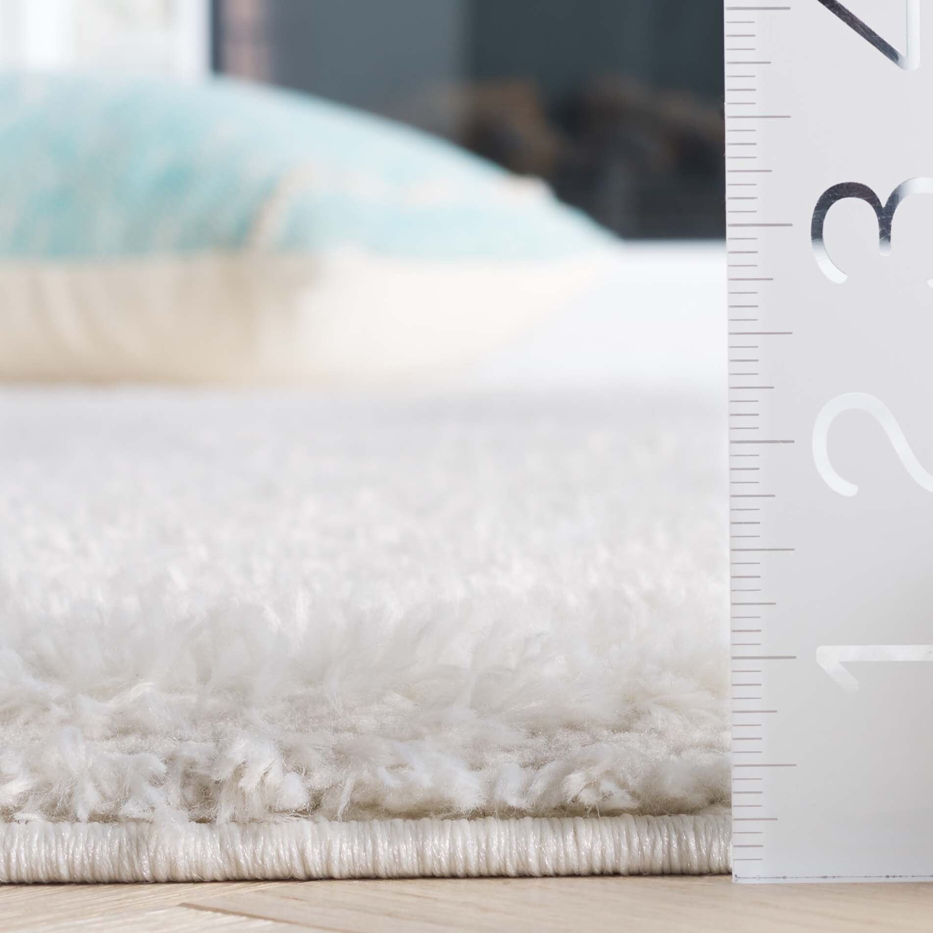 Tapis abstrait SAFAVIEH Tahoe Shag Mahala de 1,2 pouce d'épaisseur