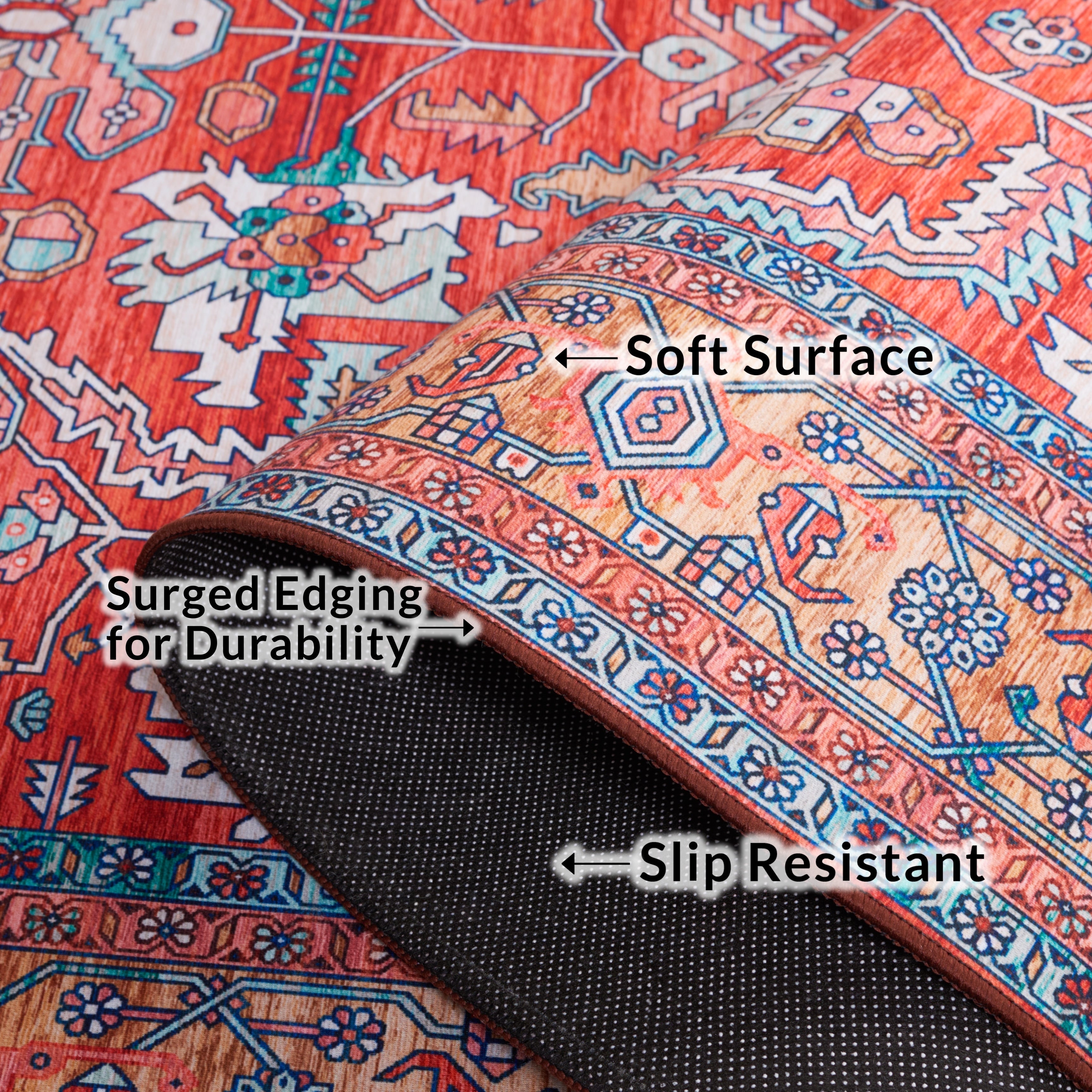 Tapis de transition lavable en machine SAFAVIEH Tucson Annaig