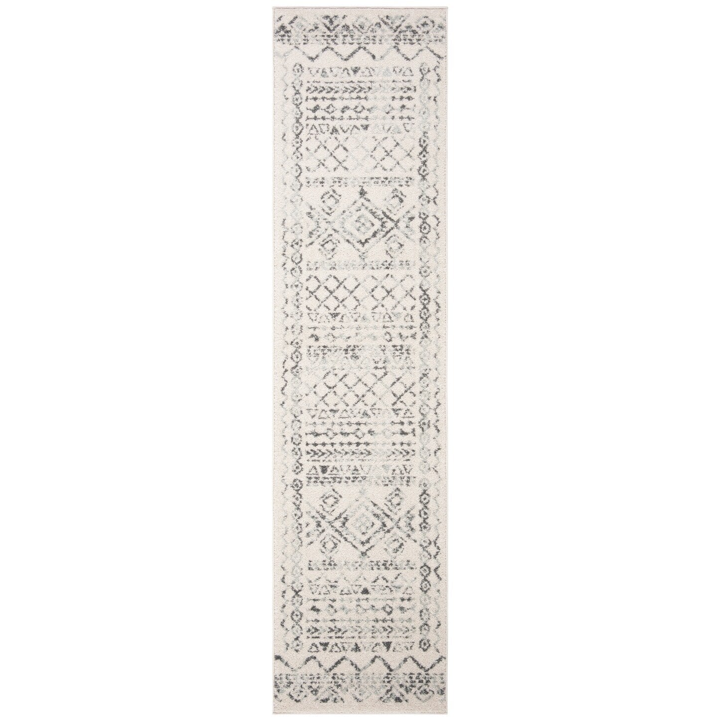 Tapis rustique marocain bohème tribal vieilli SAFAVIEH Tulum Hinnertje
