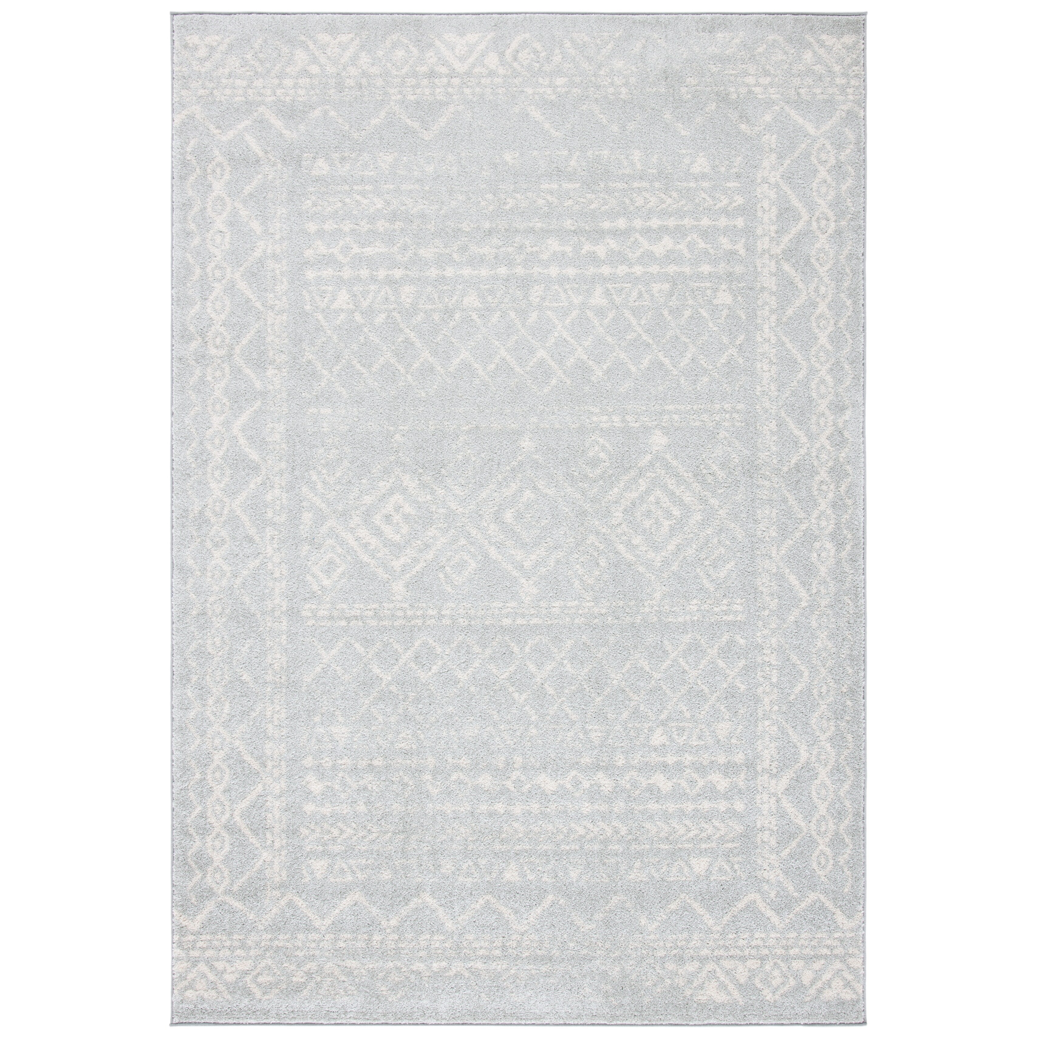 Tapis rustique marocain bohème tribal vieilli SAFAVIEH Tulum Hinnertje