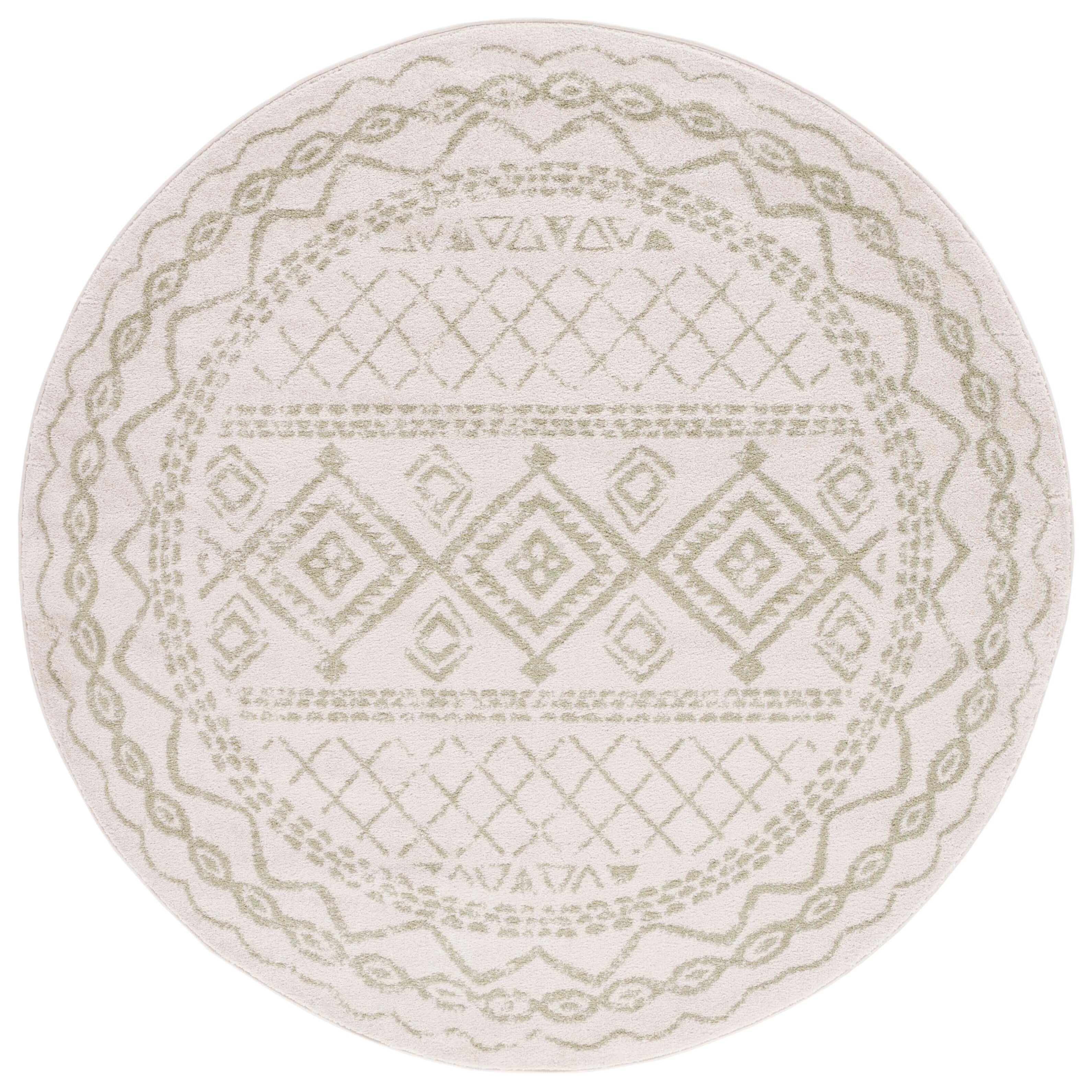 Tapis rustique marocain bohème tribal vieilli SAFAVIEH Tulum Hinnertje