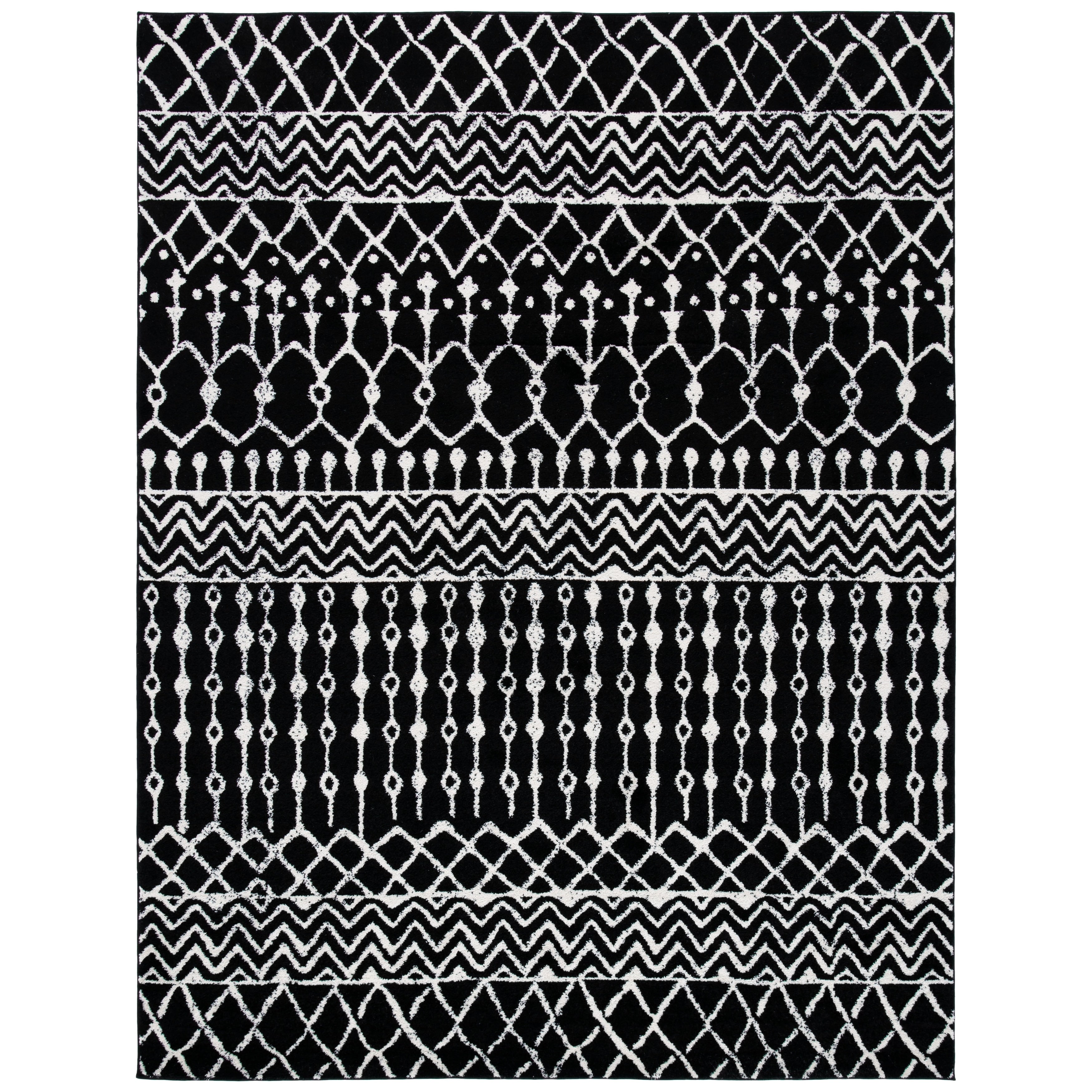 Tapis tribal bohème marocain SAFAVIEH Tulum Metta
