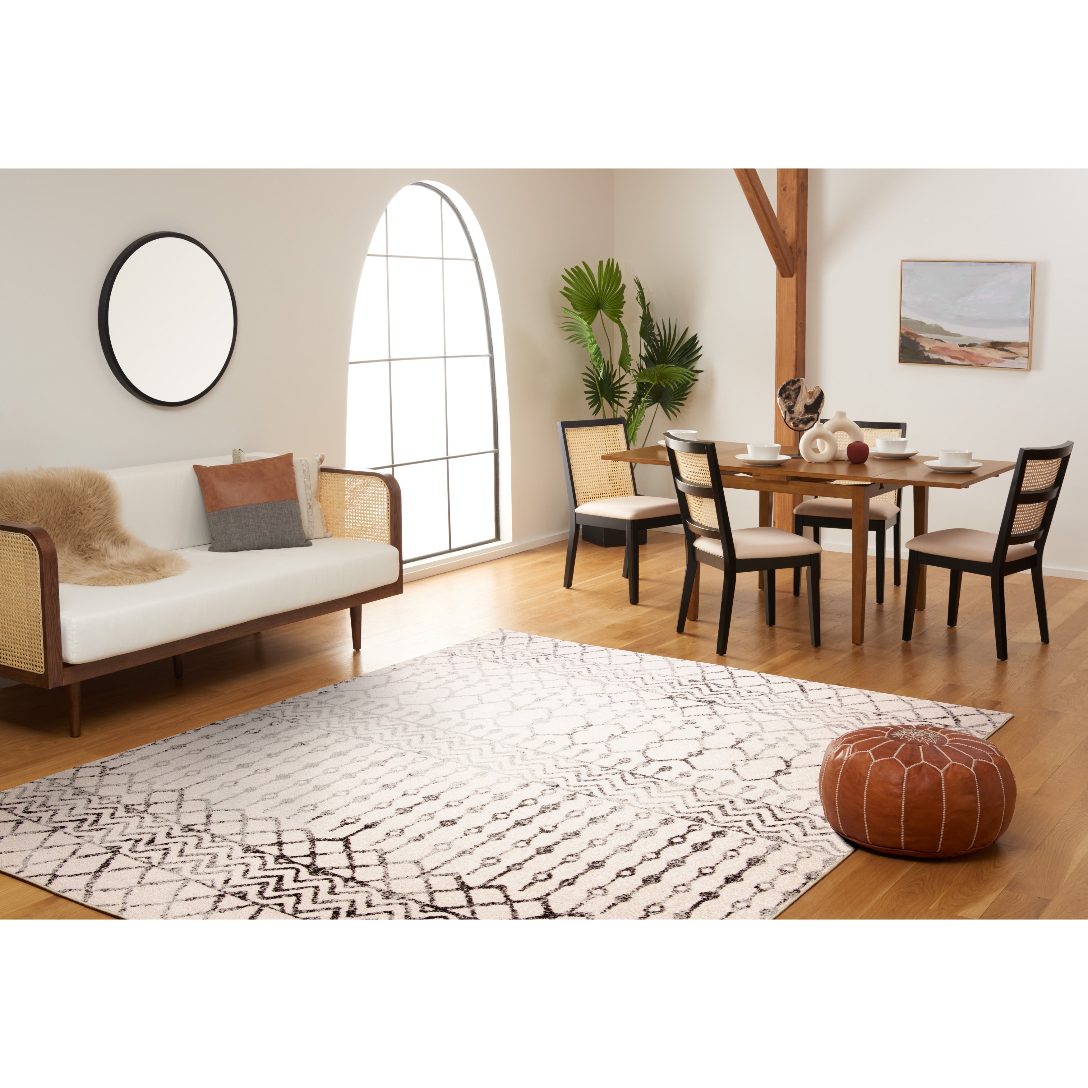 Tapis tribal bohème marocain SAFAVIEH Tulum Metta