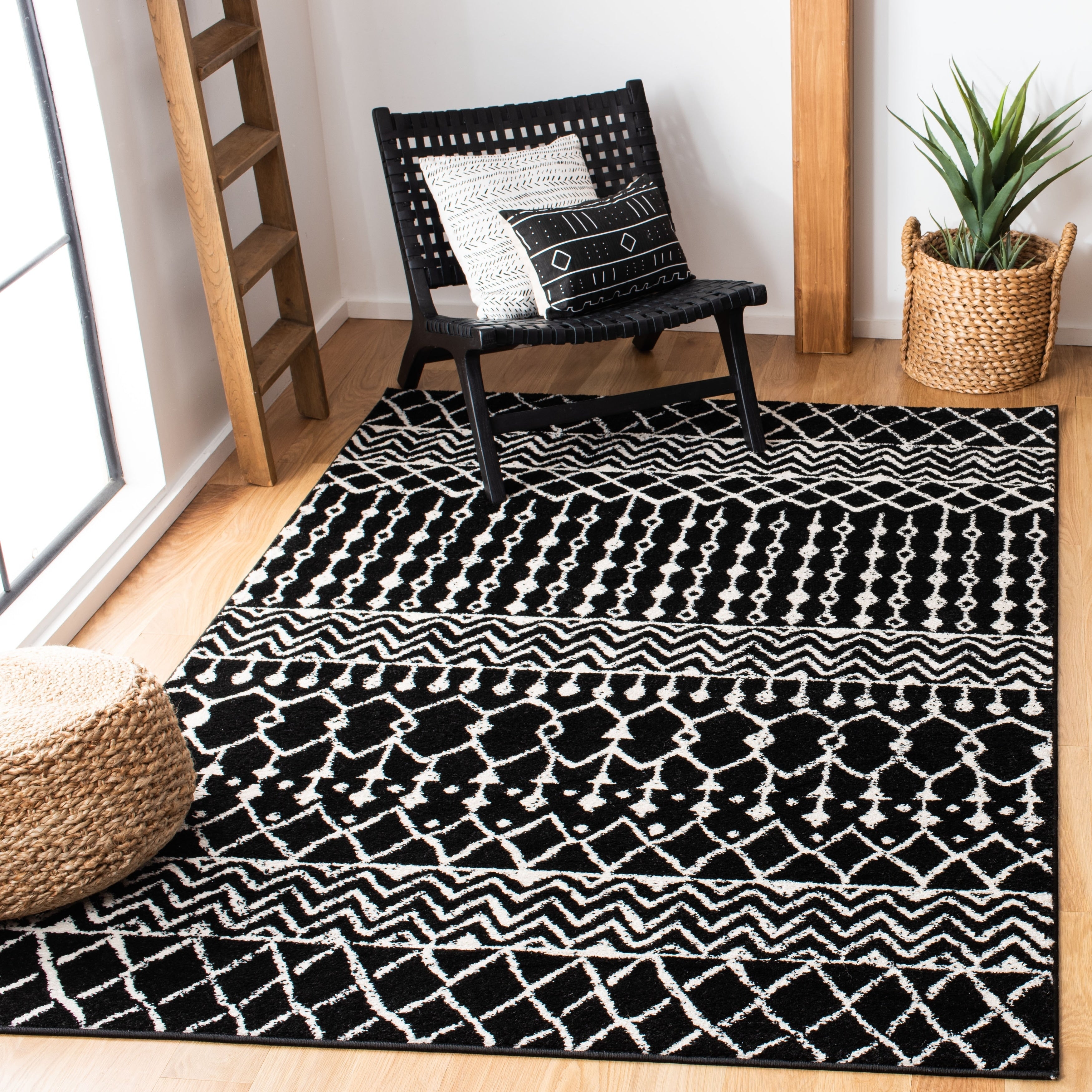 Tapis tribal bohème marocain SAFAVIEH Tulum Metta
