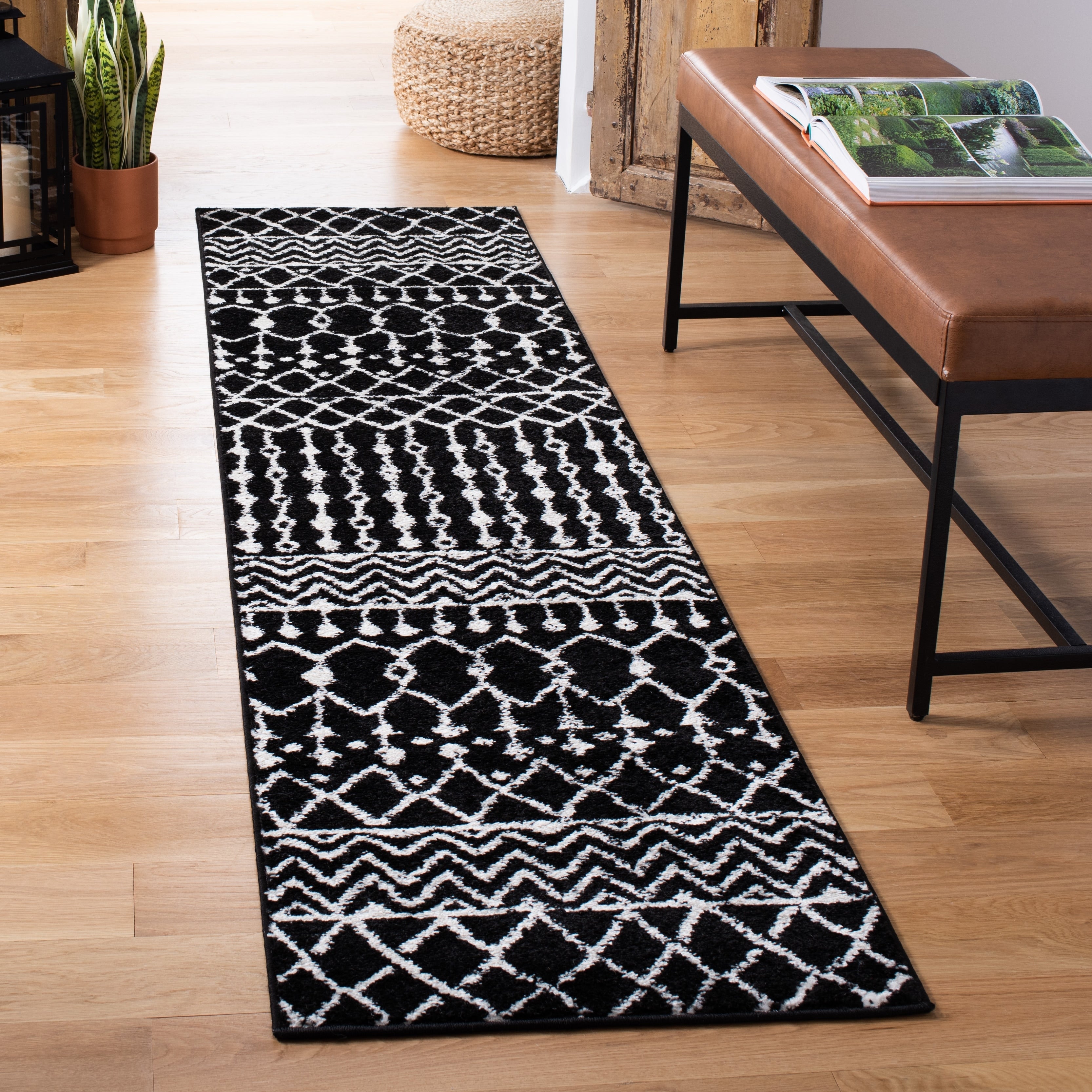 Tapis tribal bohème marocain SAFAVIEH Tulum Metta