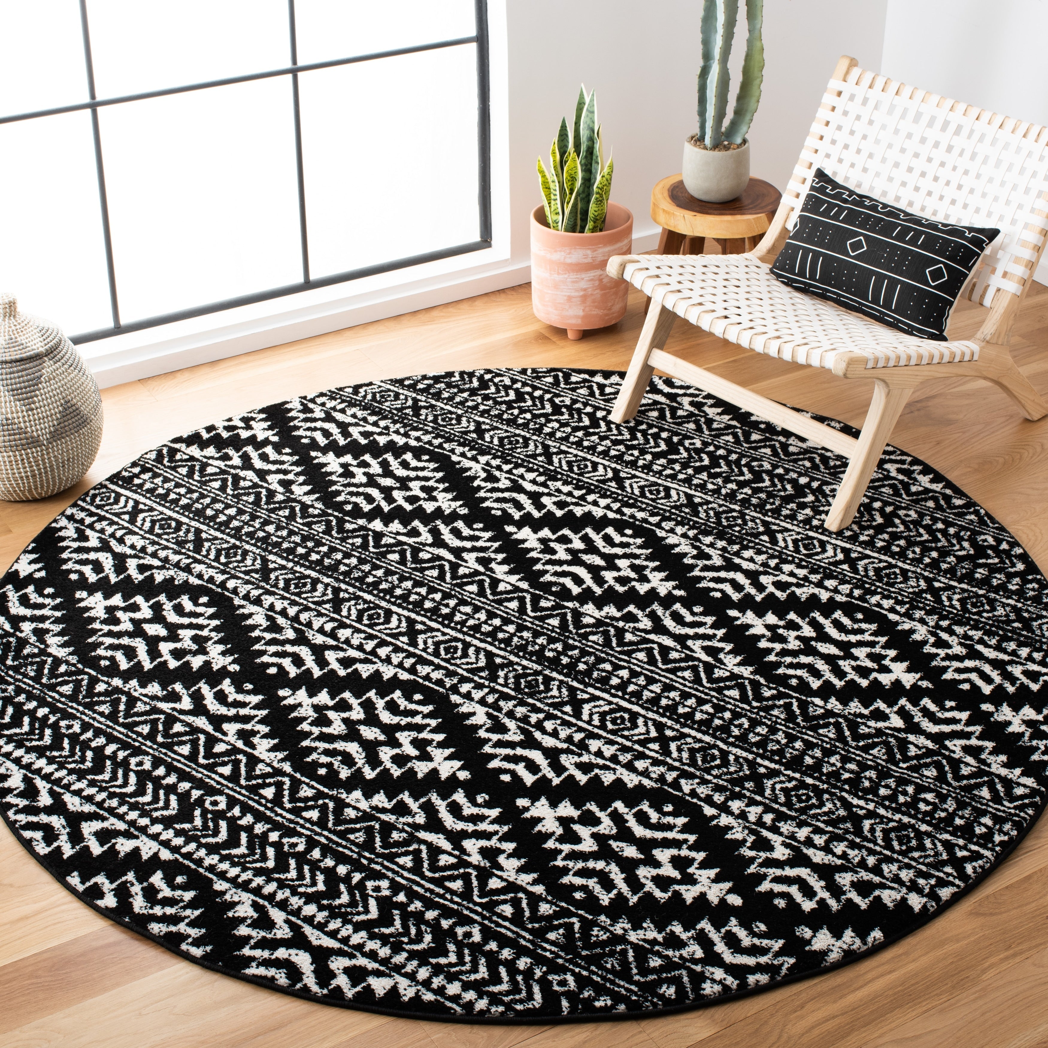 Tapis marocain bohème chic SAFAVIEH Tulum Vetuta