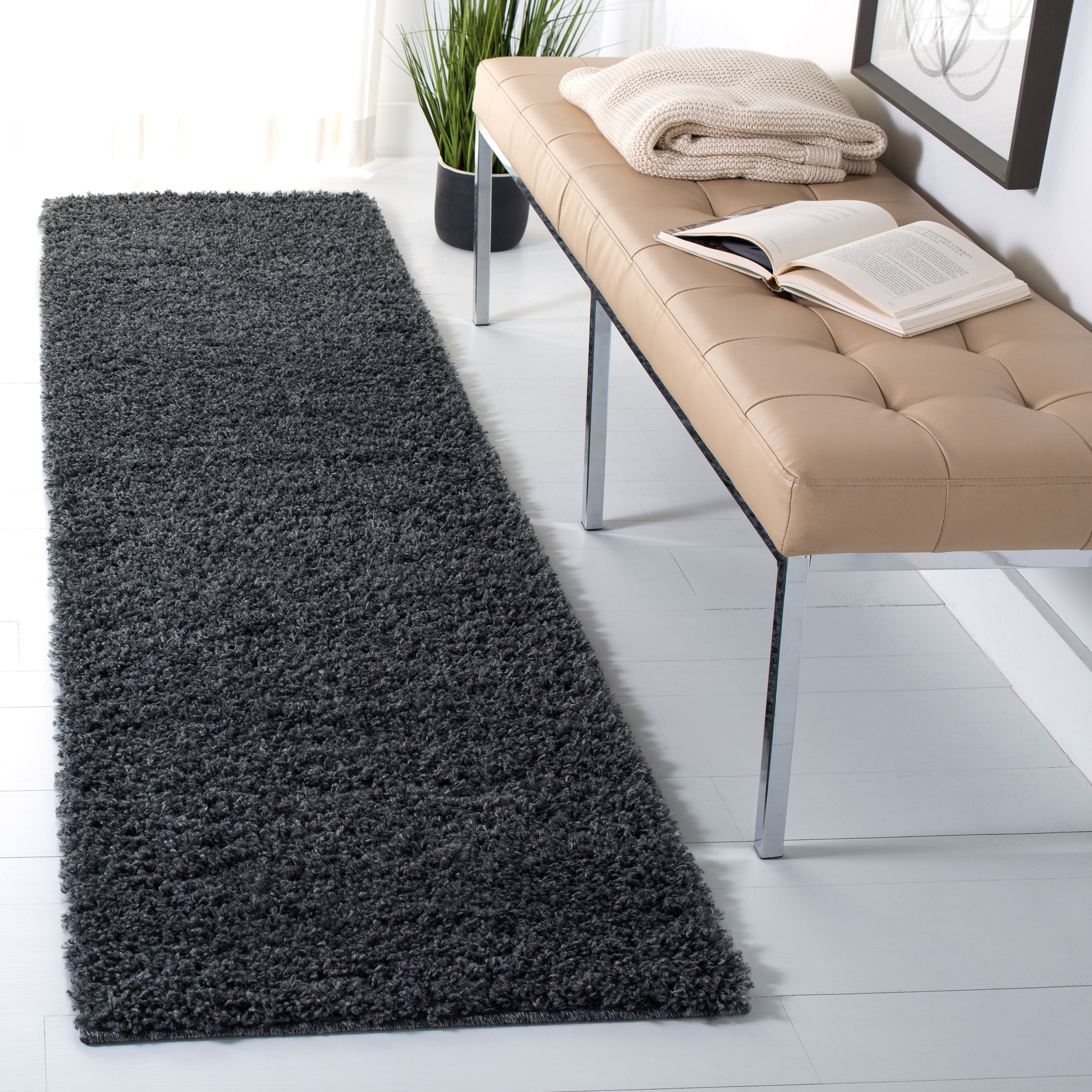 Tapis SAFAVIEH Venus Shag Durime de 1,75 pouce d'épaisseur