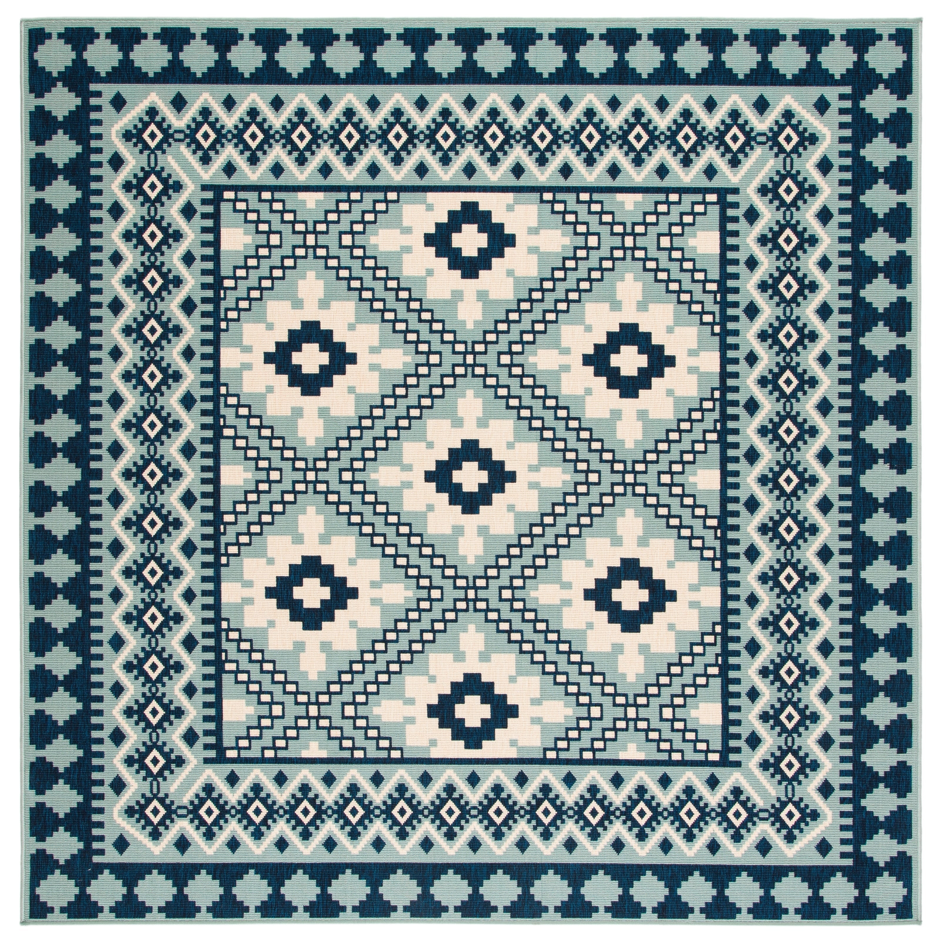 Tapis de jardin imperméable pour intérieur/extérieur SAFAVIEH Veranda Rita