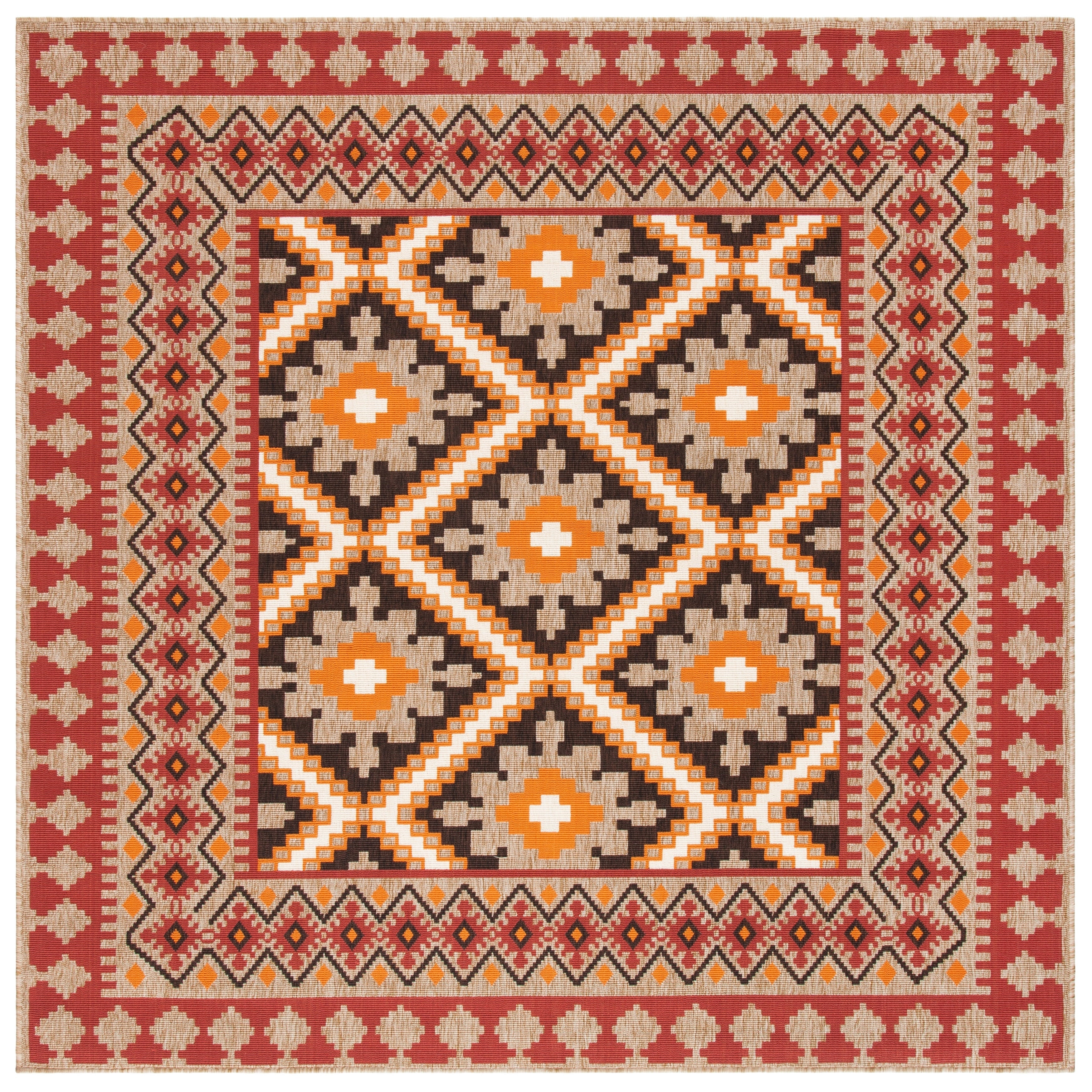 Tapis de jardin imperméable pour intérieur/extérieur SAFAVIEH Veranda Rita
