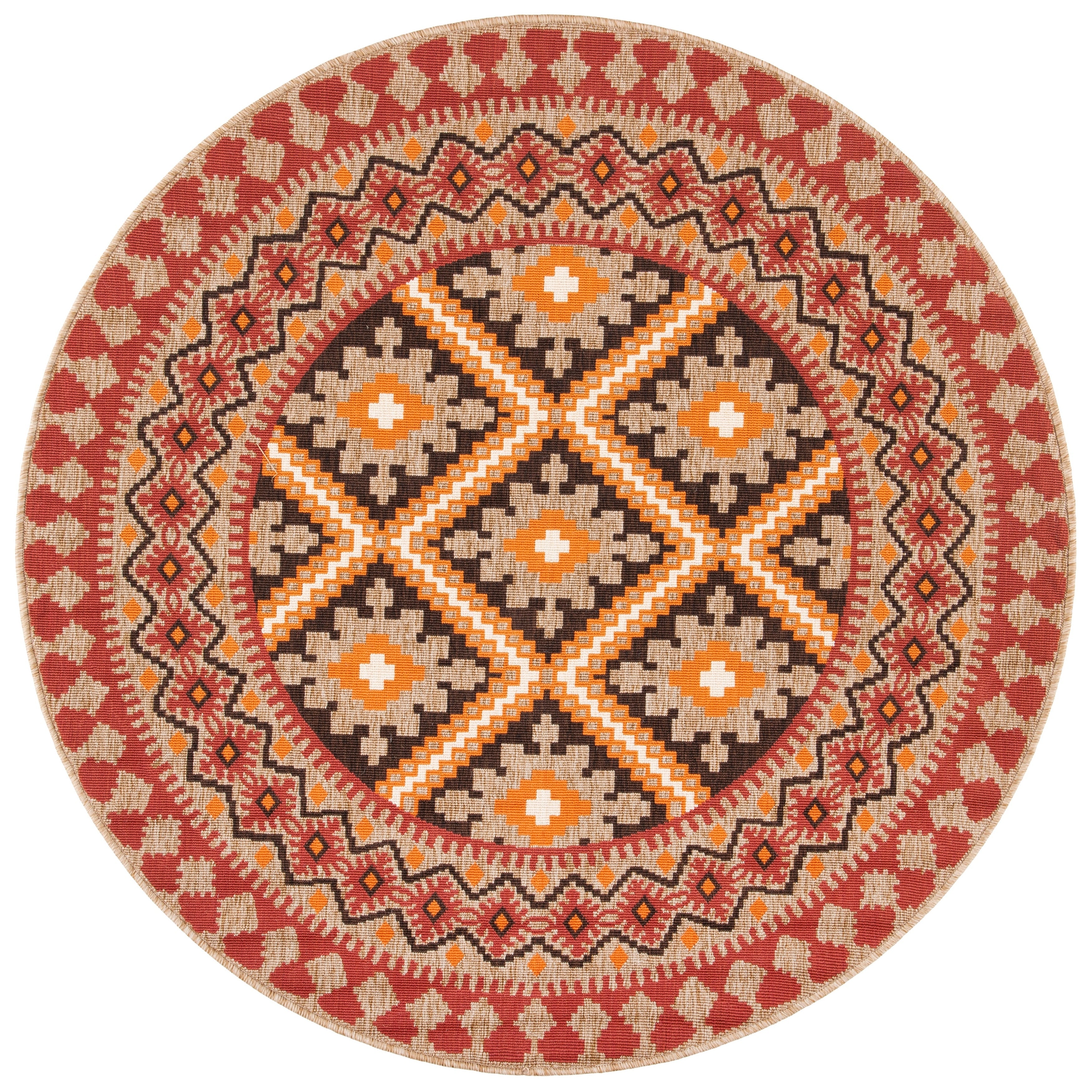 Tapis de jardin imperméable pour intérieur/extérieur SAFAVIEH Veranda Rita