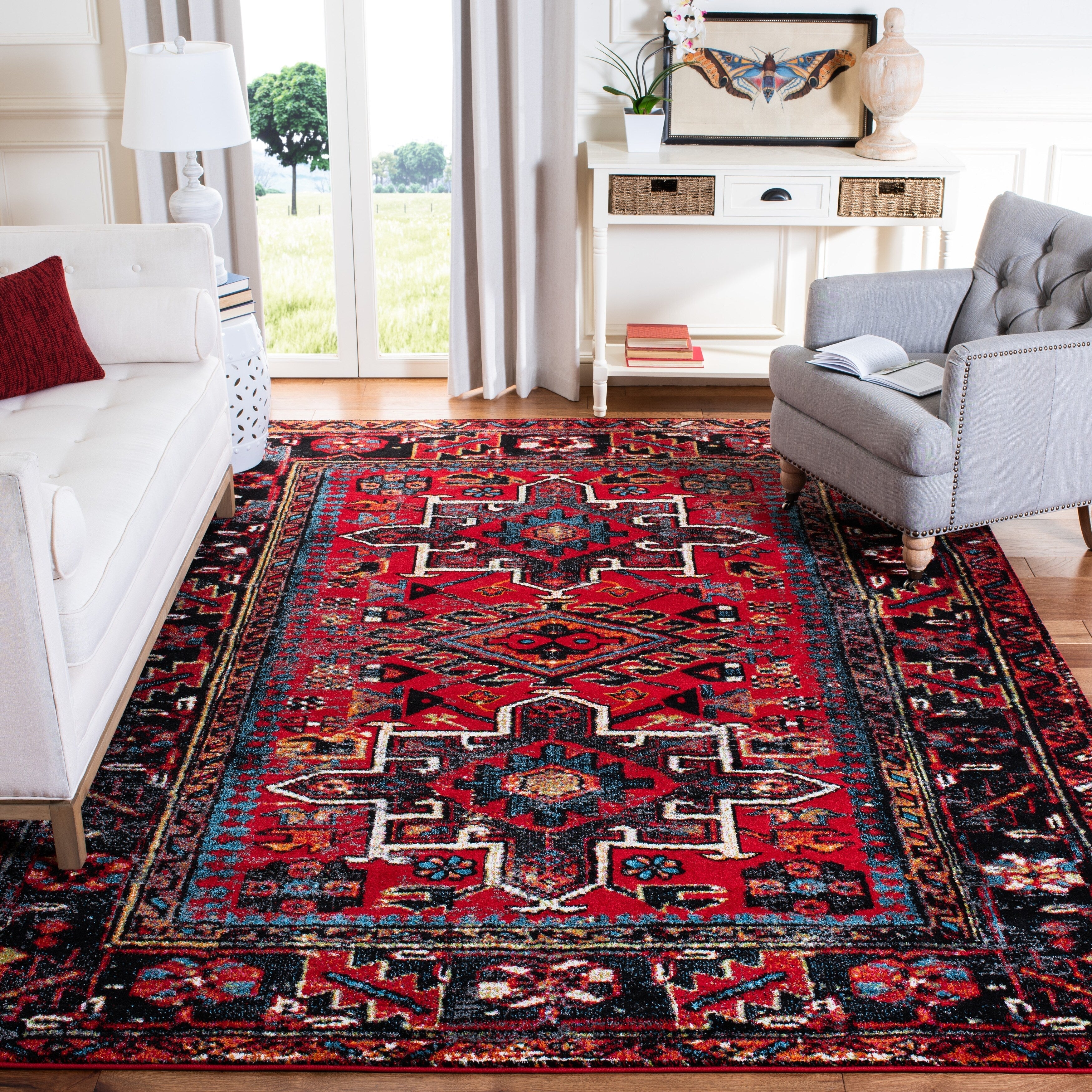 SAFAVIEH Tapis Oriental Vintage Hamadan Vina