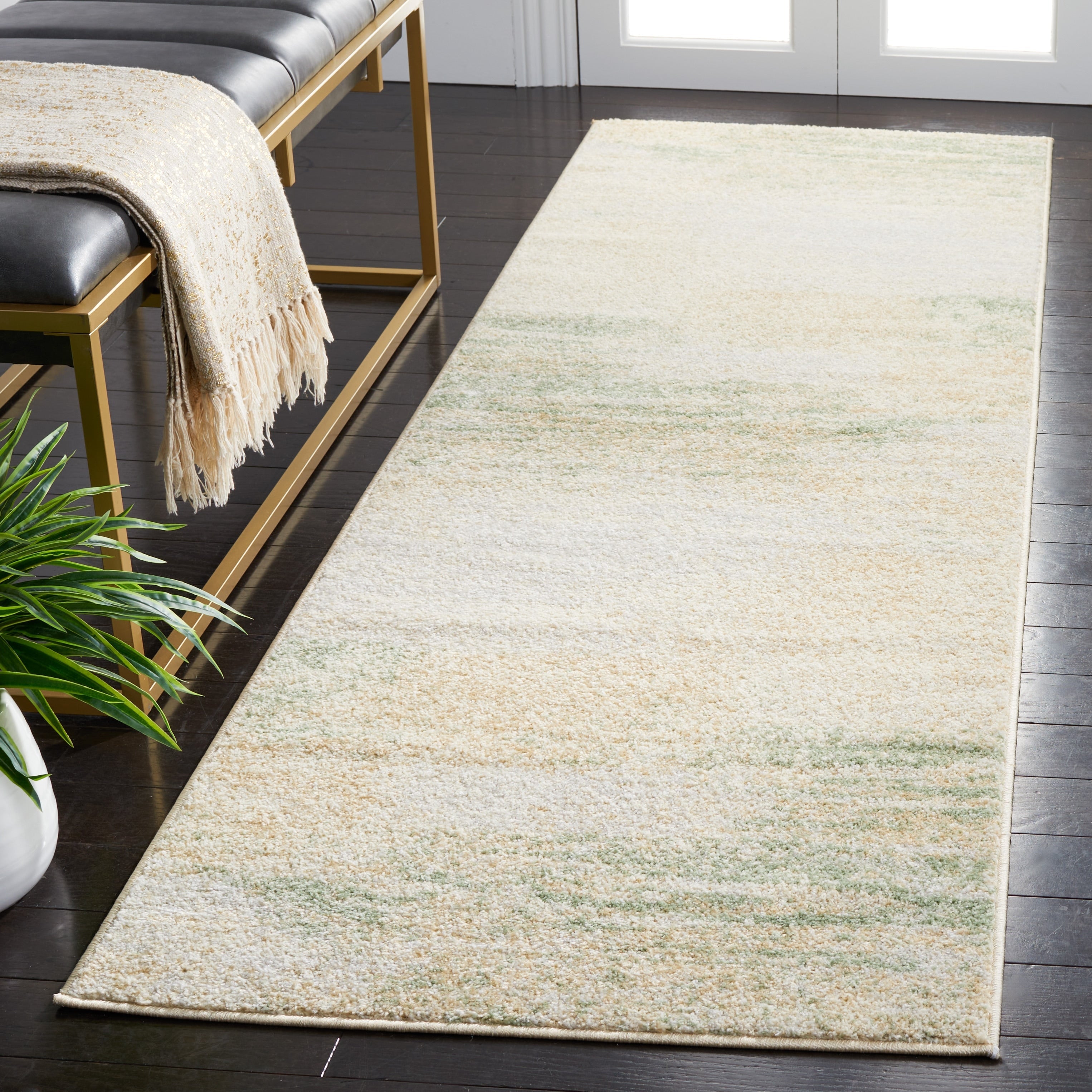 SAFAVIEH, Tapis abstrait moderne Adirondack Allegonda
