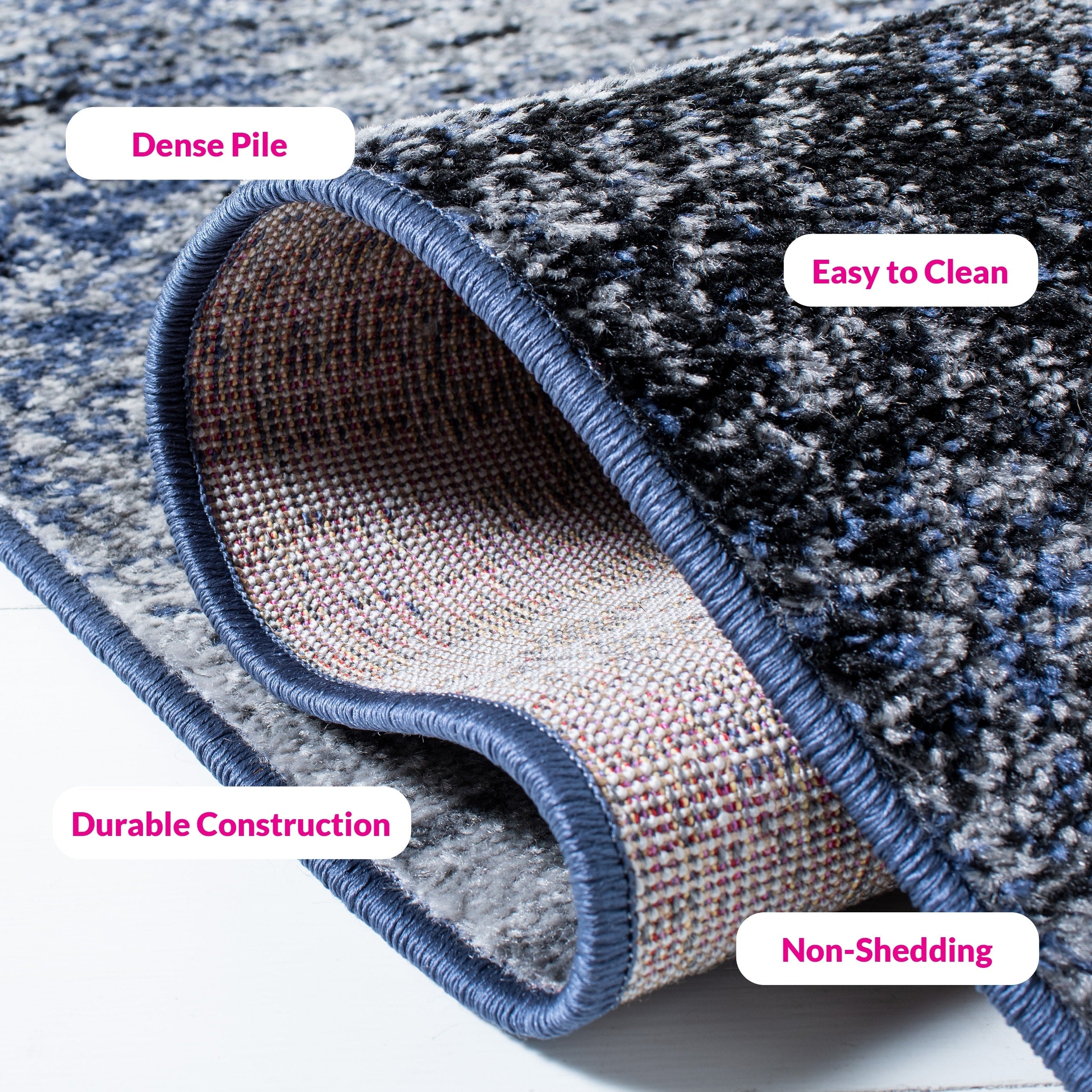 SAFAVIEH, Tapis abstrait moderne Adirondack Allegonda