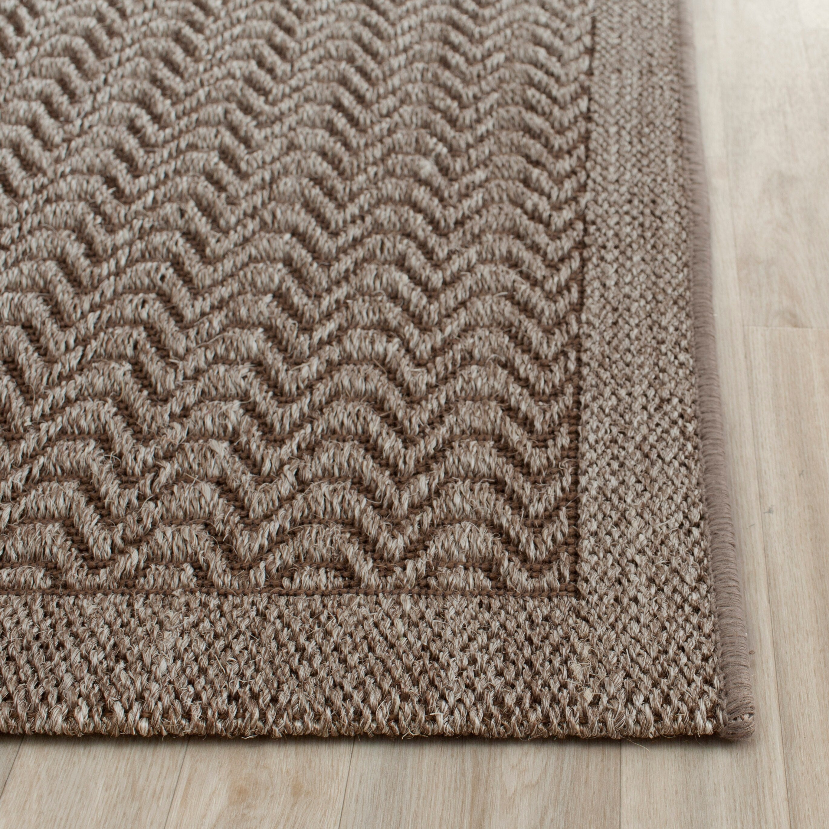 SAFAVIEH, Tapis en sisal moderne nacré Palm Beach