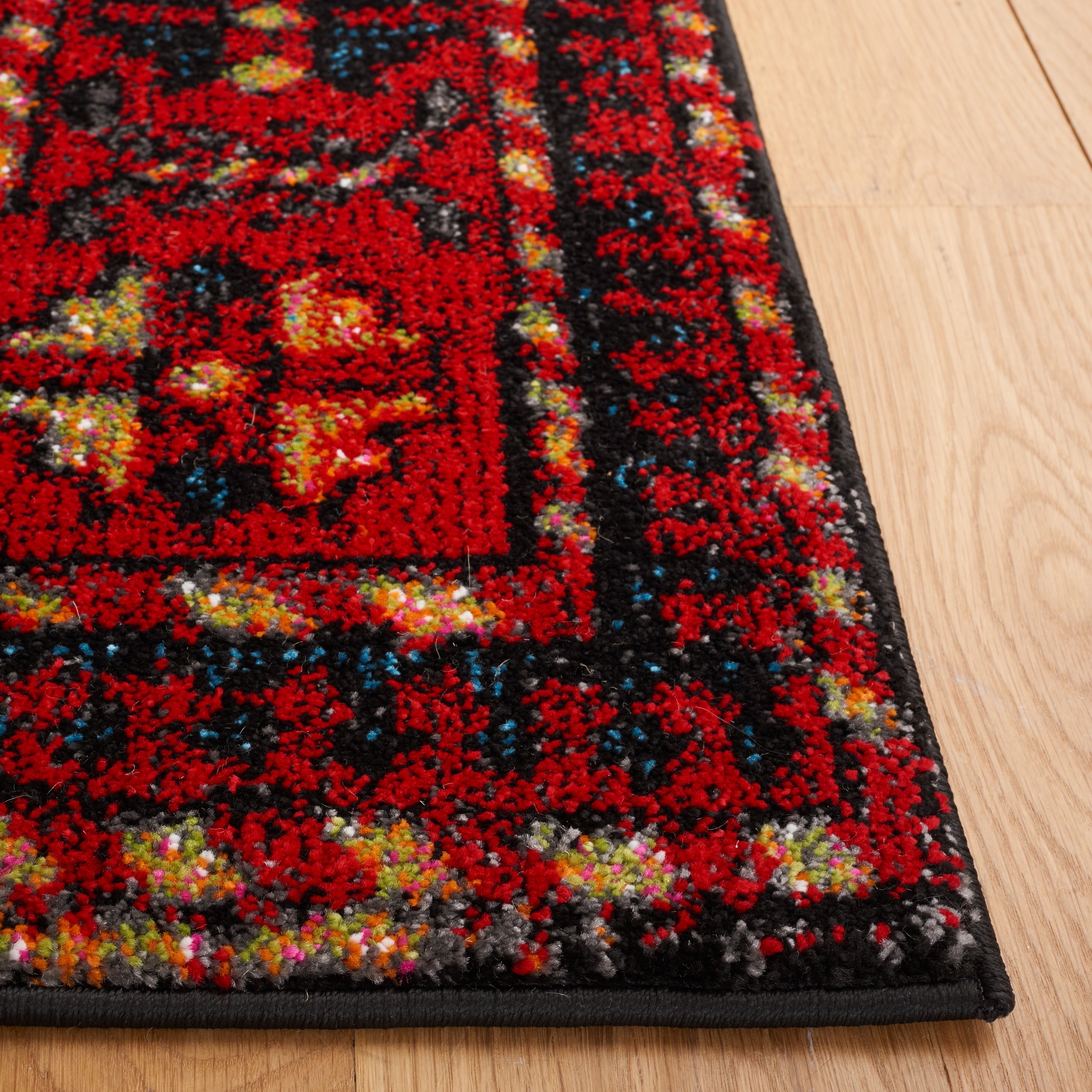 SAFAVIEH, Tapis Oriental Vintage Hamadan Lilla en détresse