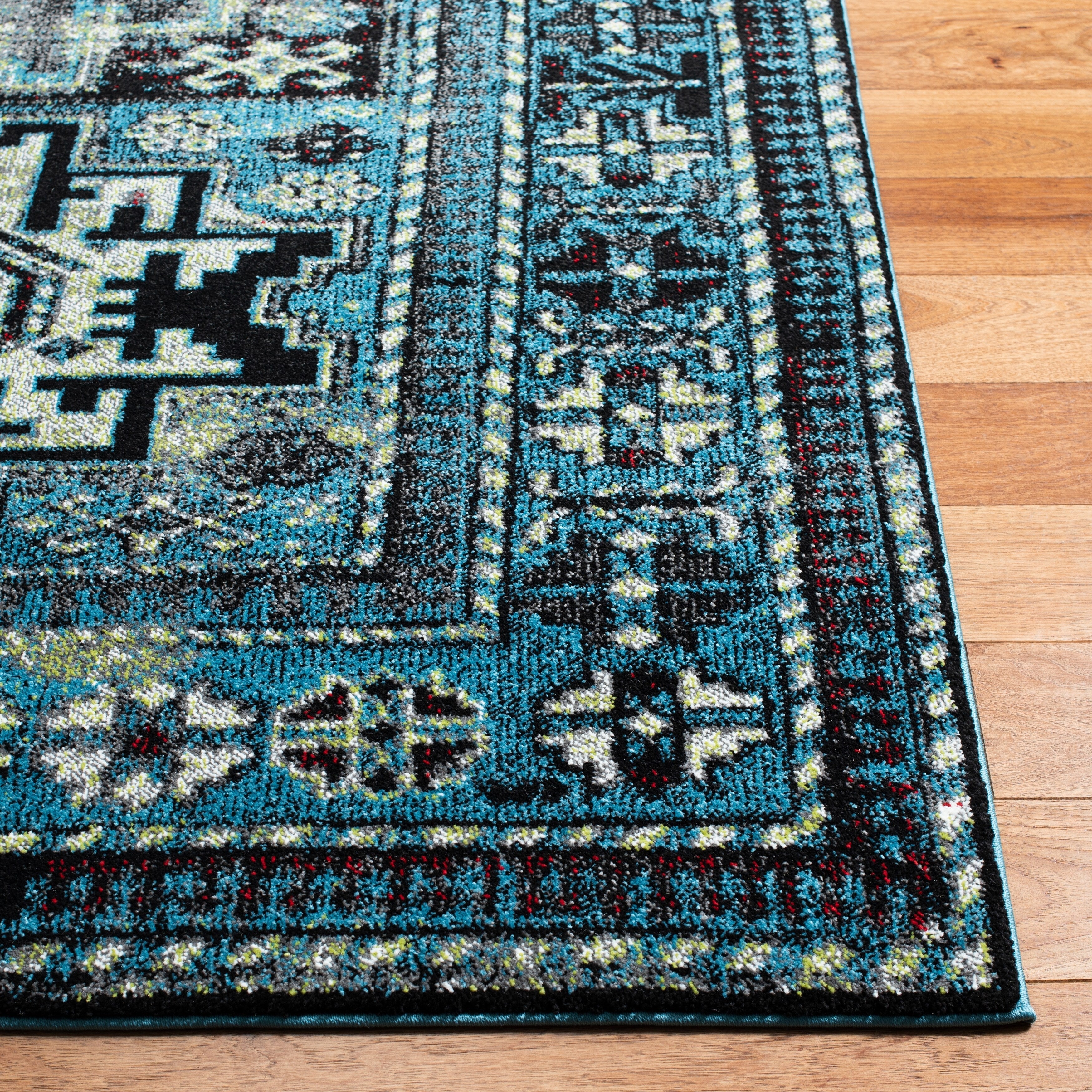 SAFAVIEH, Tapis Oriental Vintage Hamadan Lilla en détresse