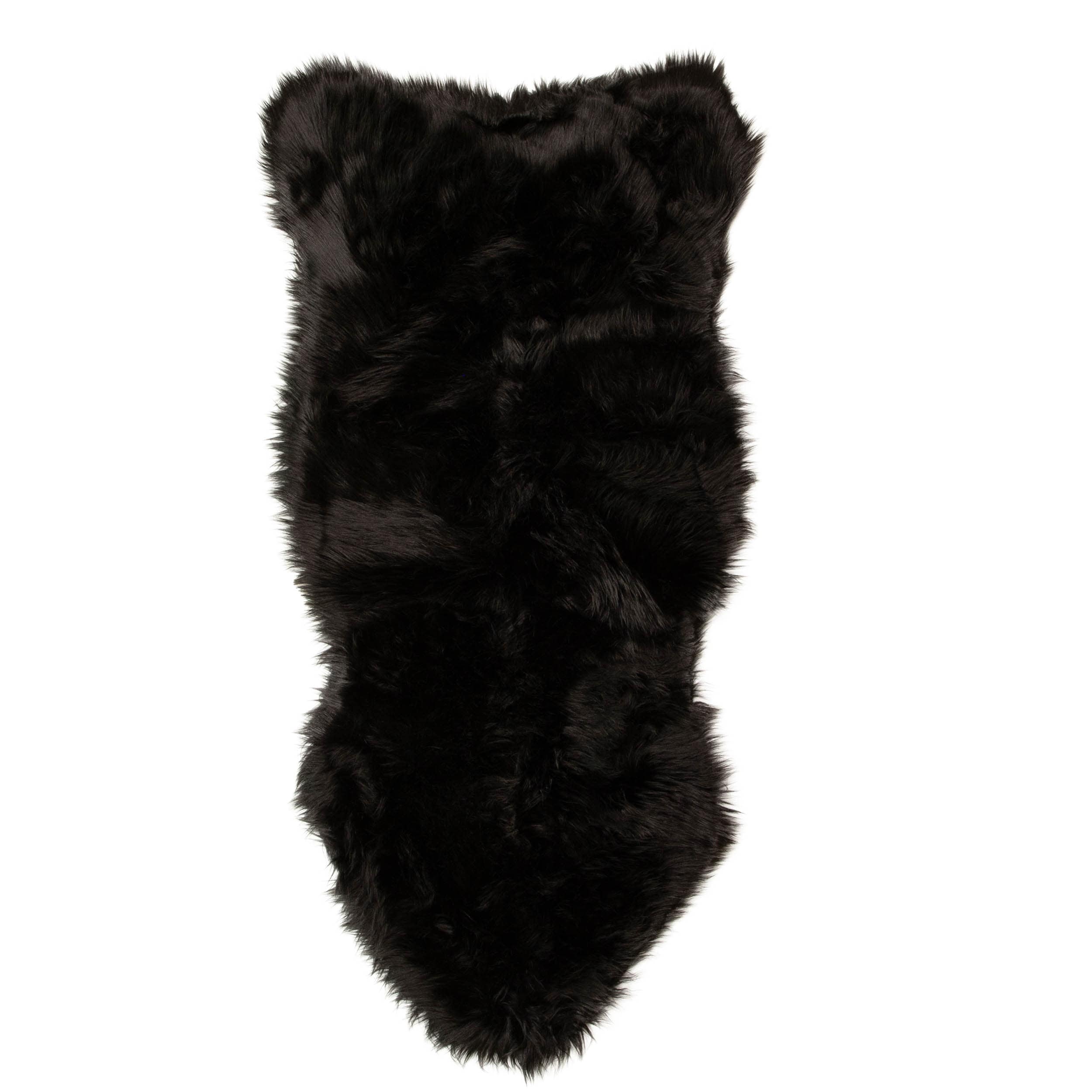 Tapis en fausse fourrure de mouton Silver Orchid Parrott