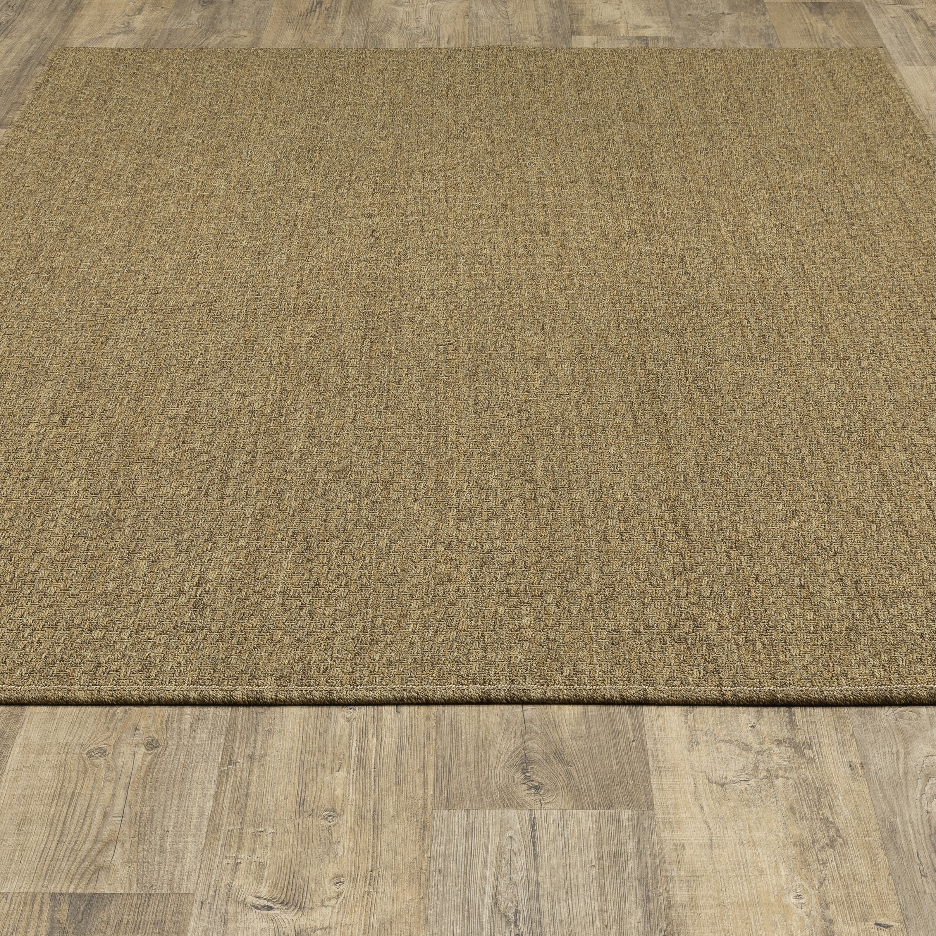 Tapis d'intérieur et d'extérieur tissé ton sur ton Veranda de Style Haven