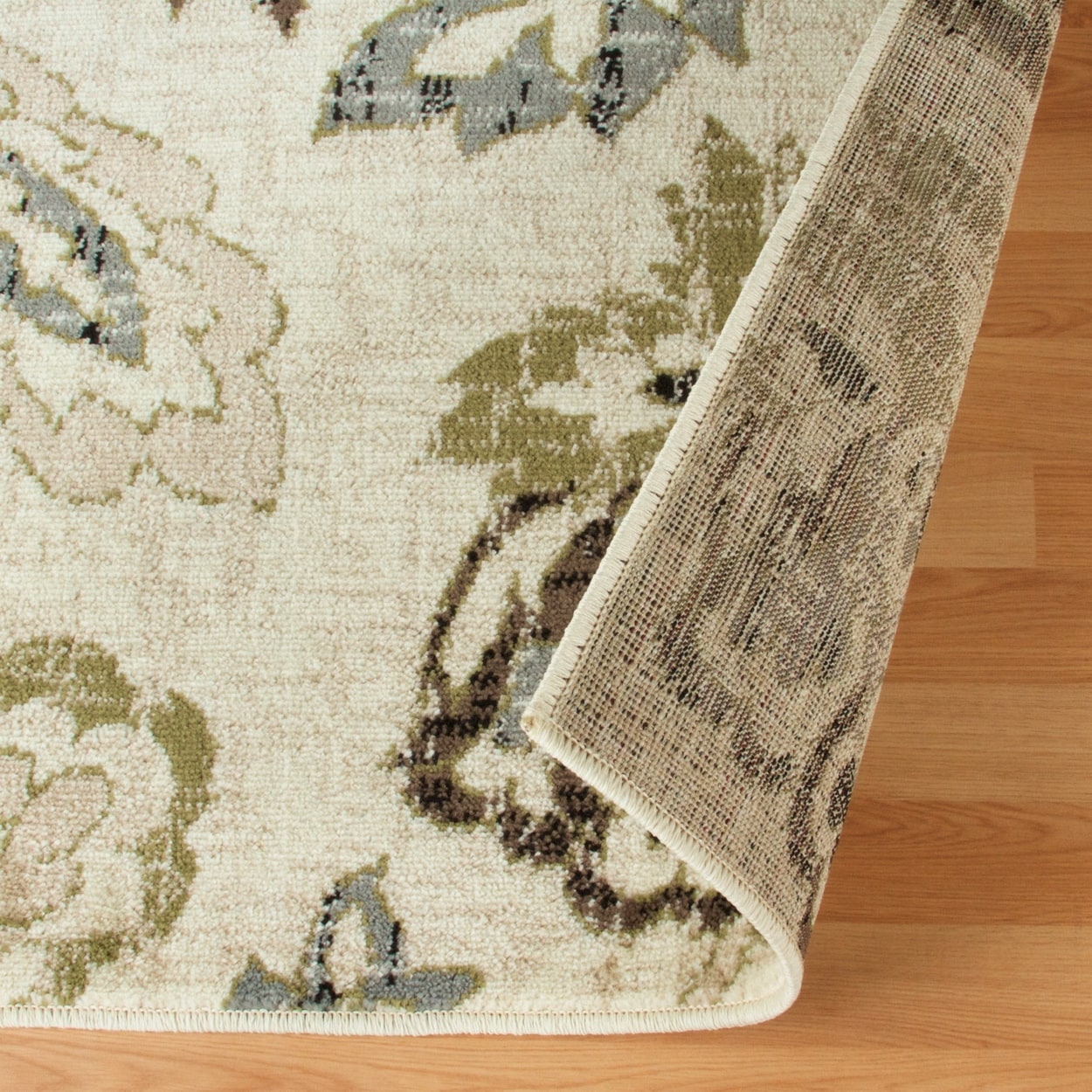 Tapis d'intérieur floral de style ferme jacobéen de qualité supérieure