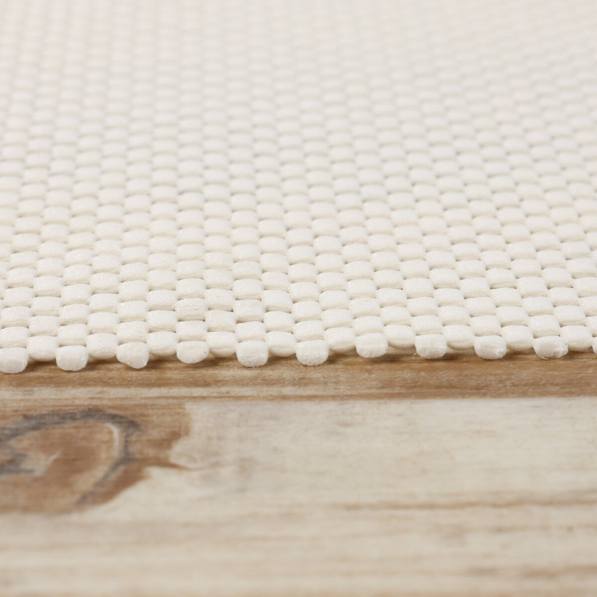 Sous-tapis d'intérieur réversible et antidérapant en mousse Rio de qualité supérieure - Crème