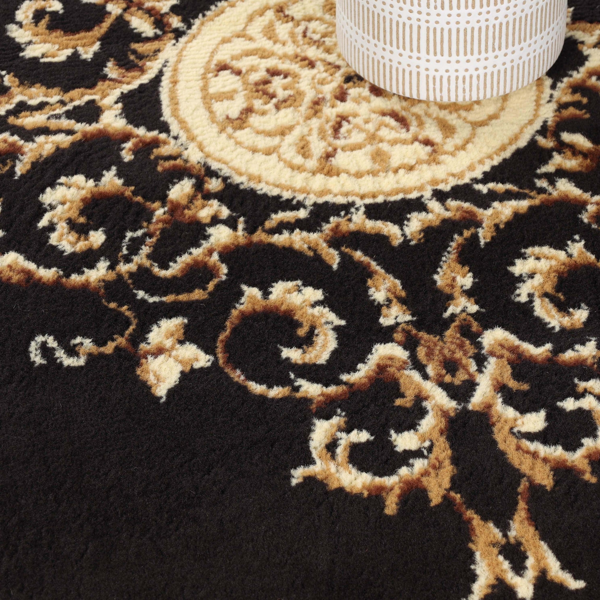 Grand tapis d'intérieur traditionnel de qualité supérieure
